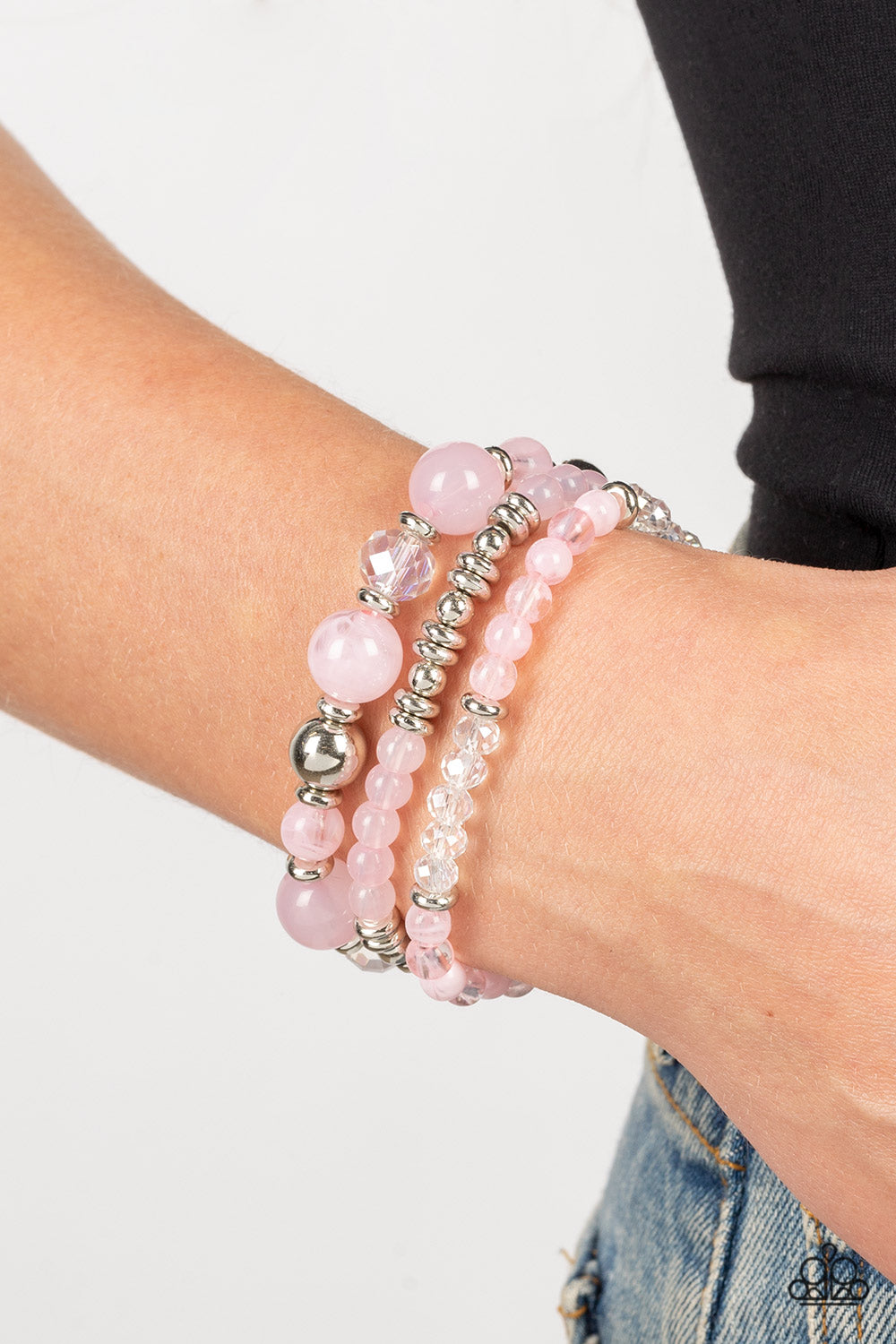 Shoreside Stroll - Pink Paparazzi Bracelet