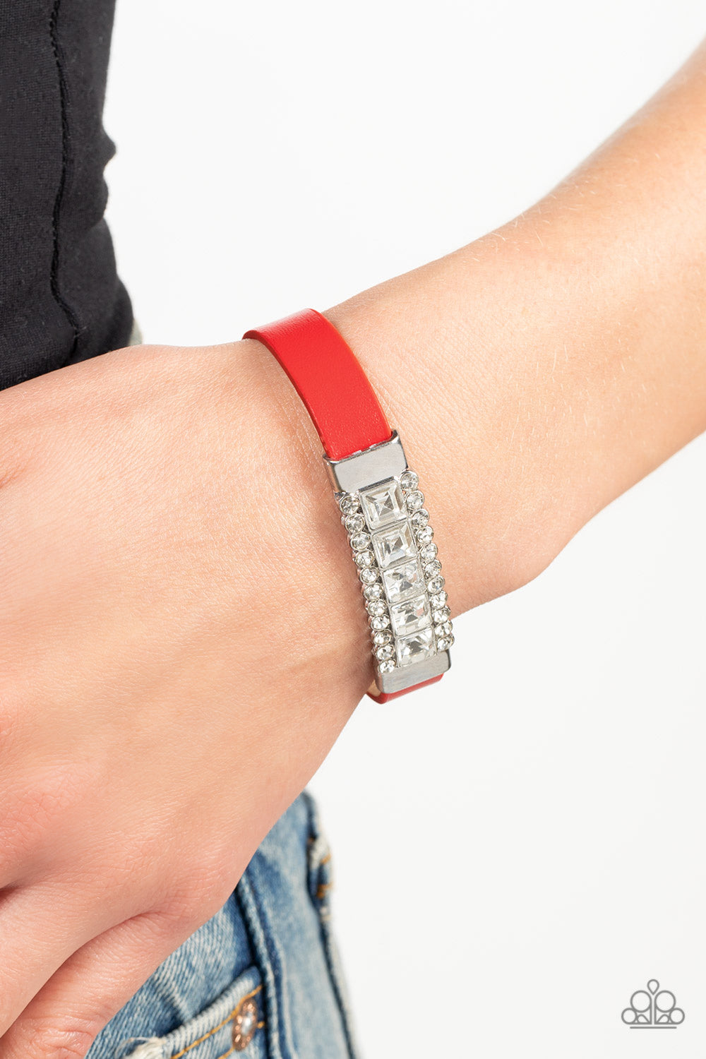 Rebel Reputation - Red Paparazzi Bracelet
