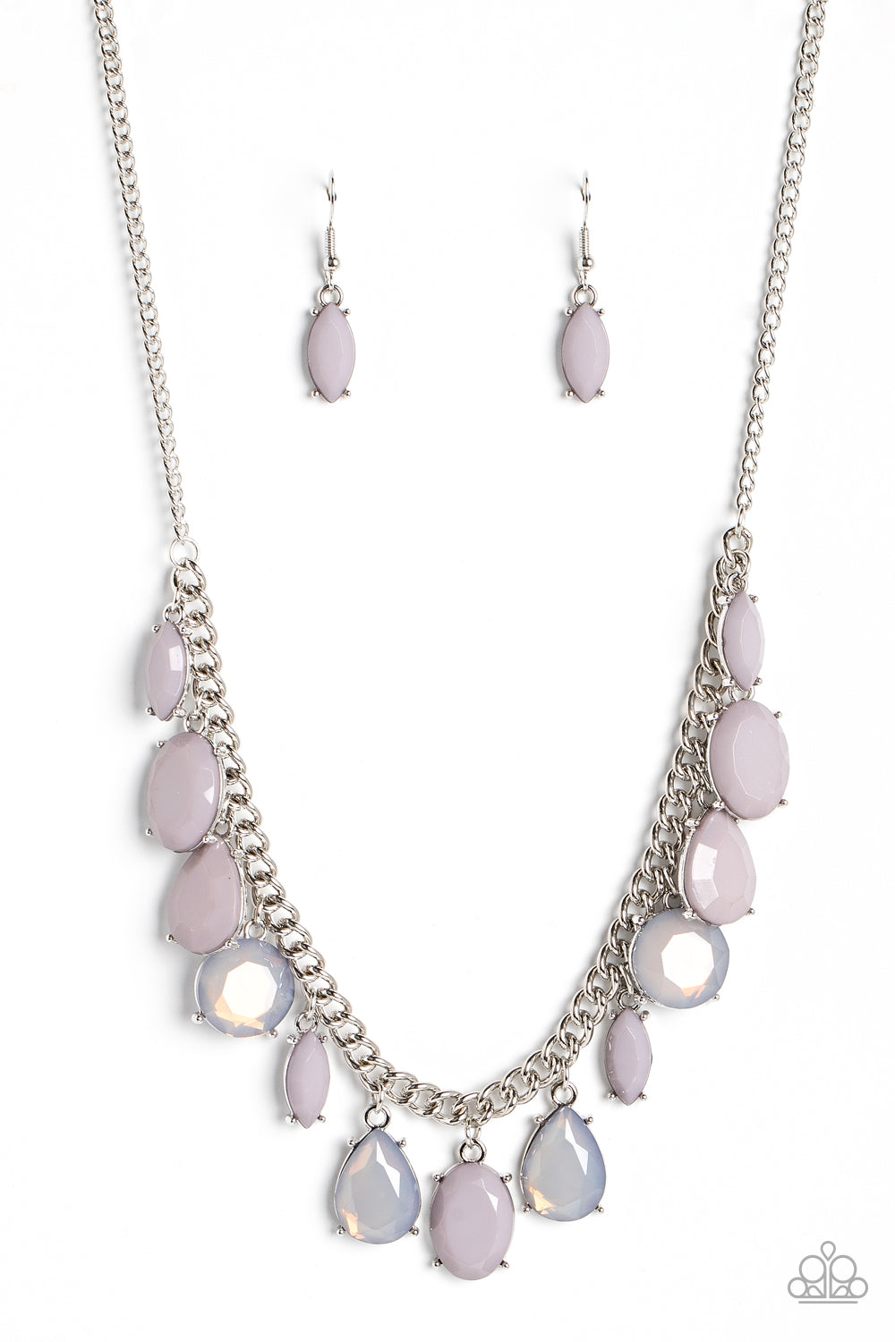 Fairytale Fortuity - Silver Paparazzi Necklace