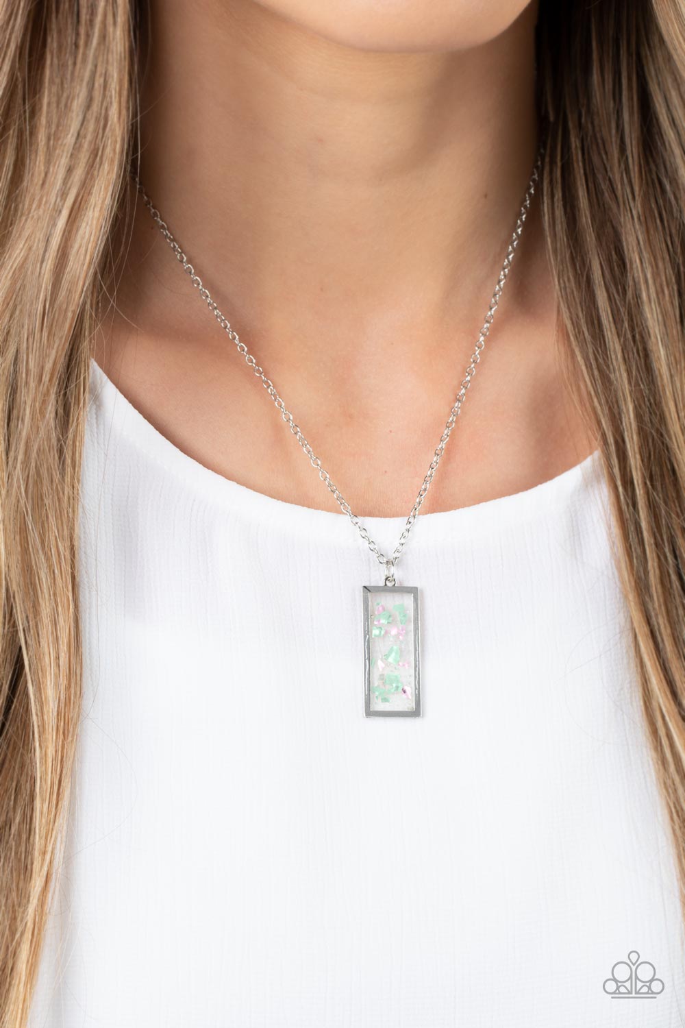 SEA You Around - Green Paparazzi Necklace