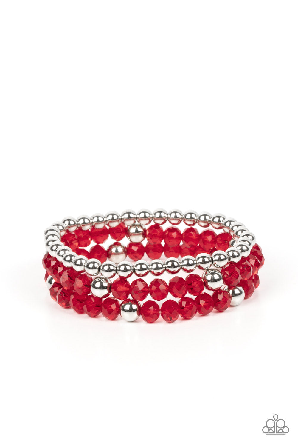 Prismatic Perceptions Red Paparazzi Bracelet