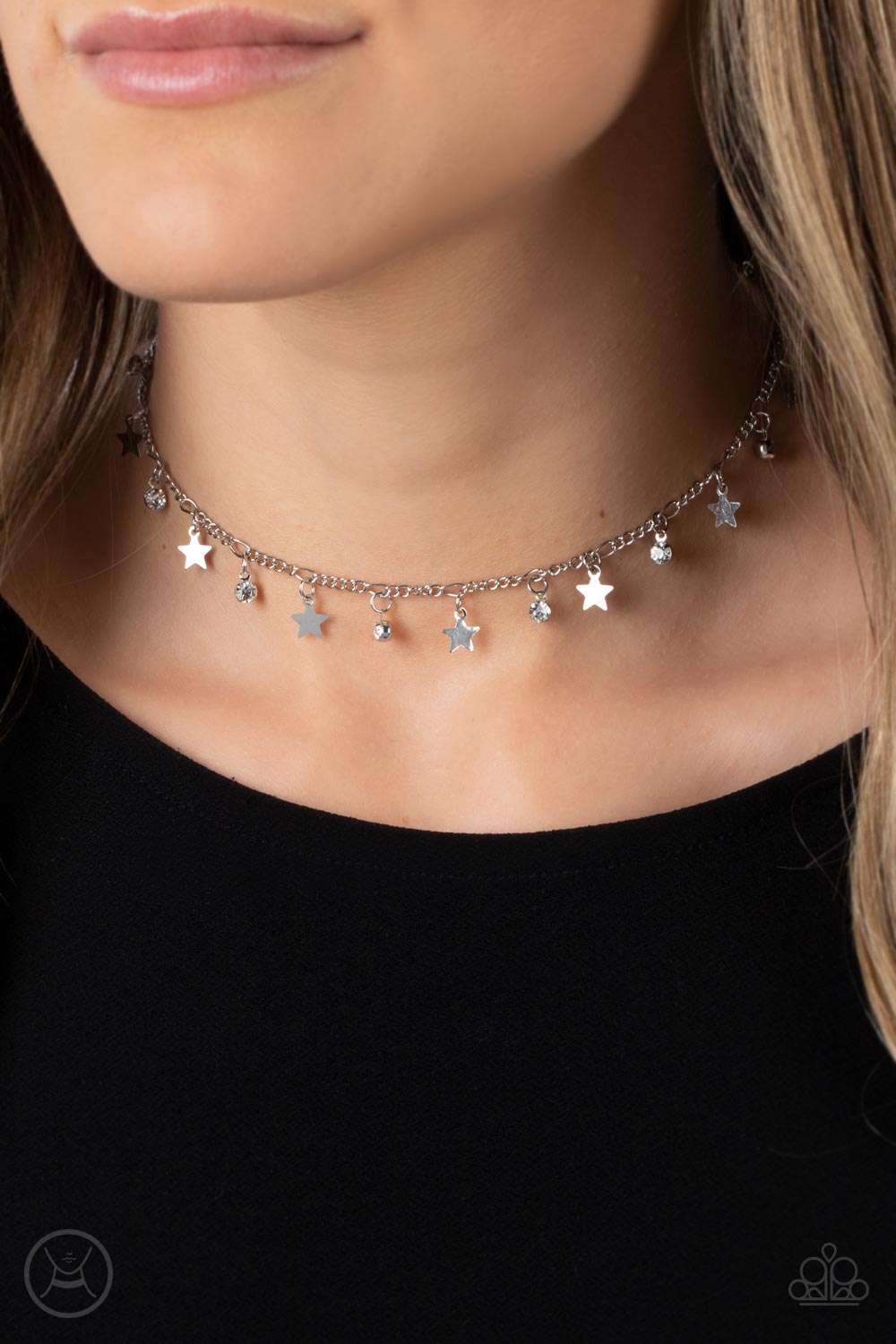 Little Lady Liberty - White Paparazzi Necklace