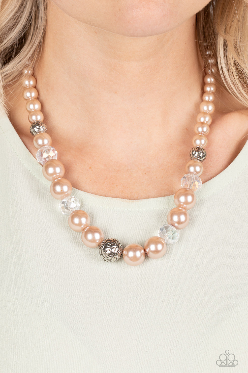 The NOBLE Prize - Brown Paparazzi Necklace