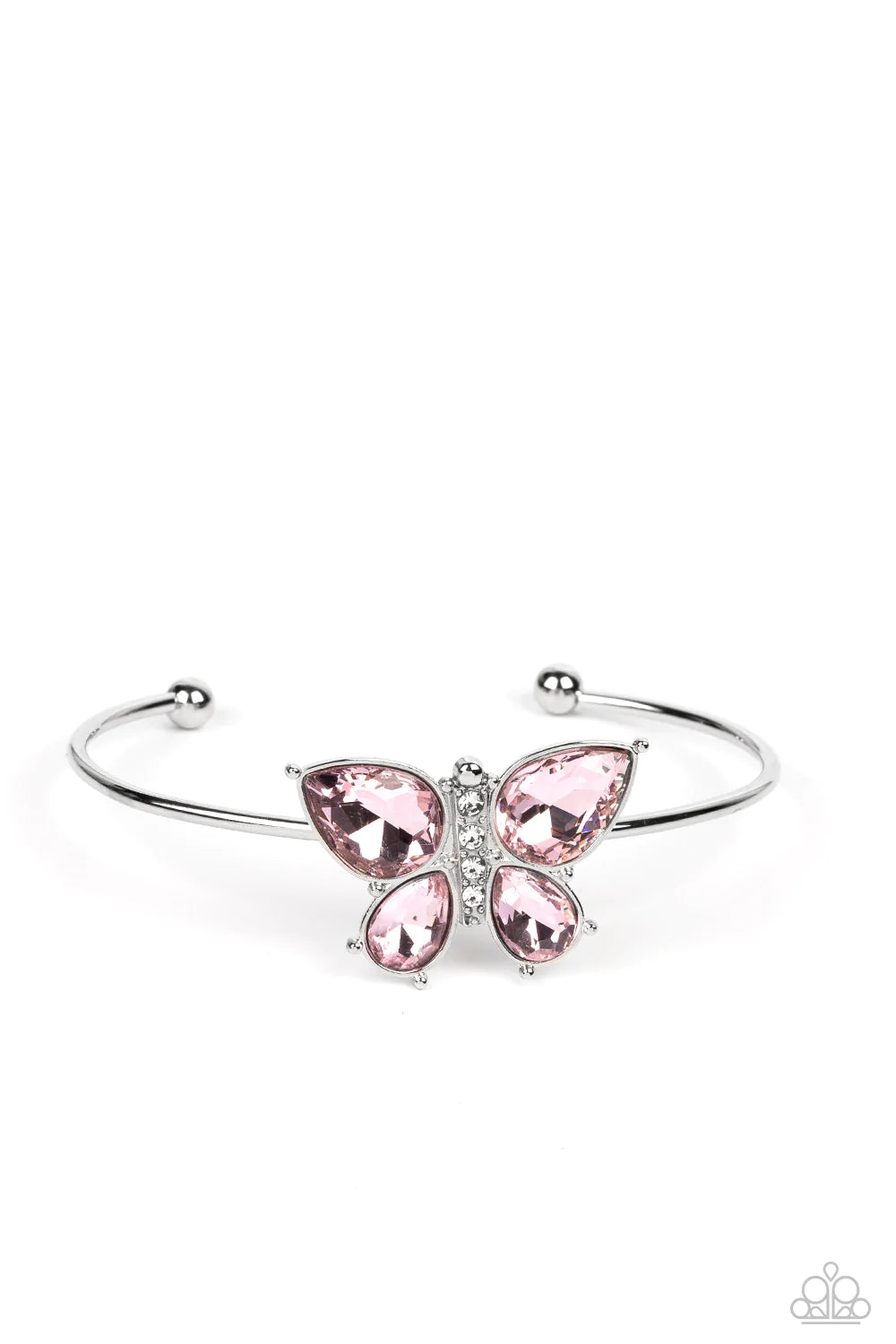 Butterfly Beatitude Pink Paparazzi Bracelet