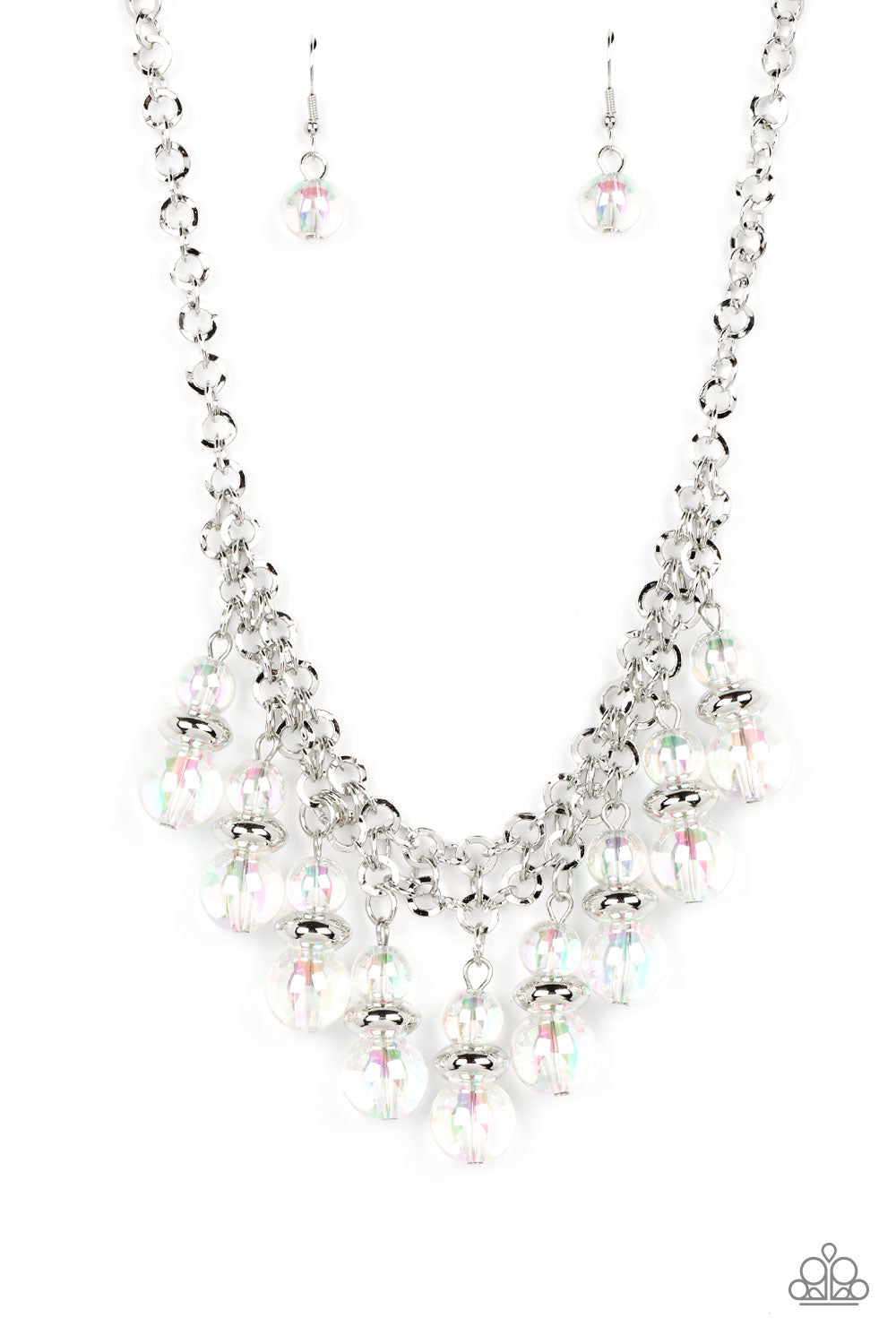 Deep Space Diva - Multi Paparazzi Necklace