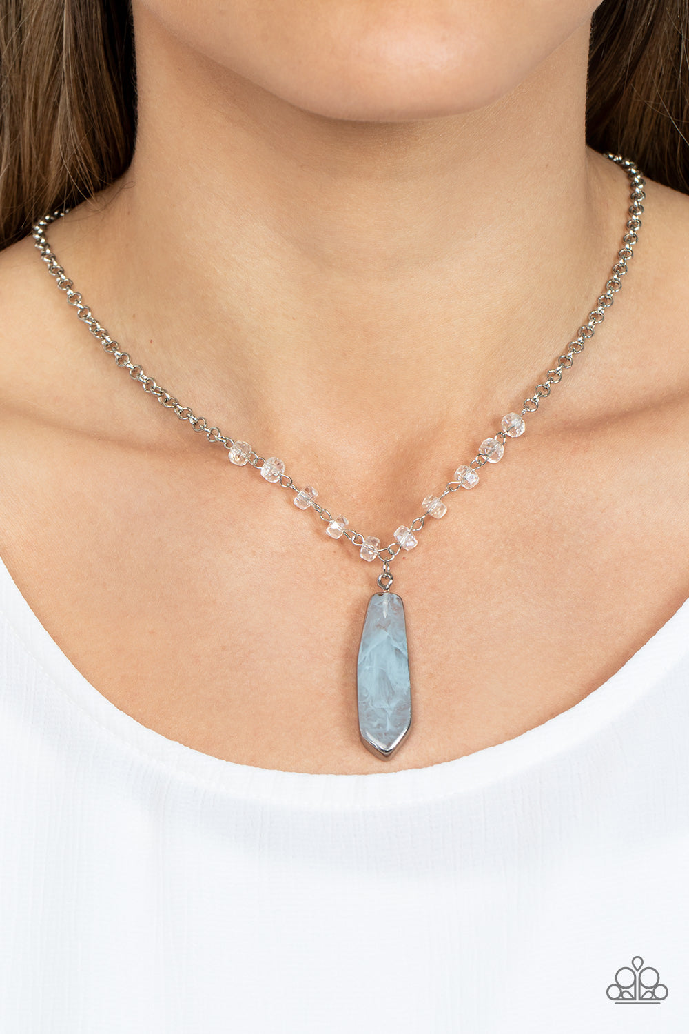 Magical Remedy - Blue Paparazzi Necklace