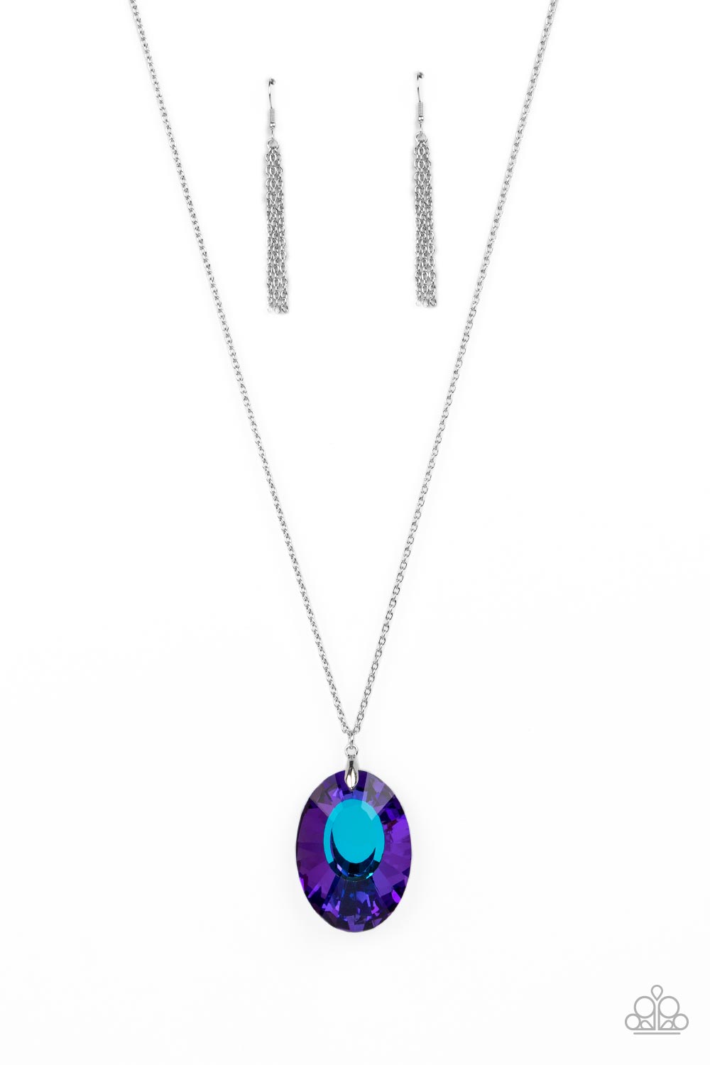 Celestial Essence - Blue Paparazzi Necklace