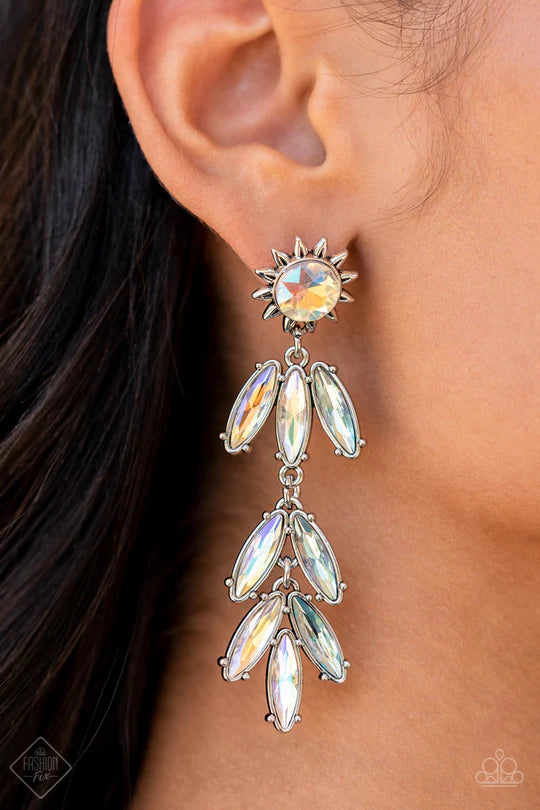 Space Age Sparkle Multi Paparazzi Fashion Fix Earrings