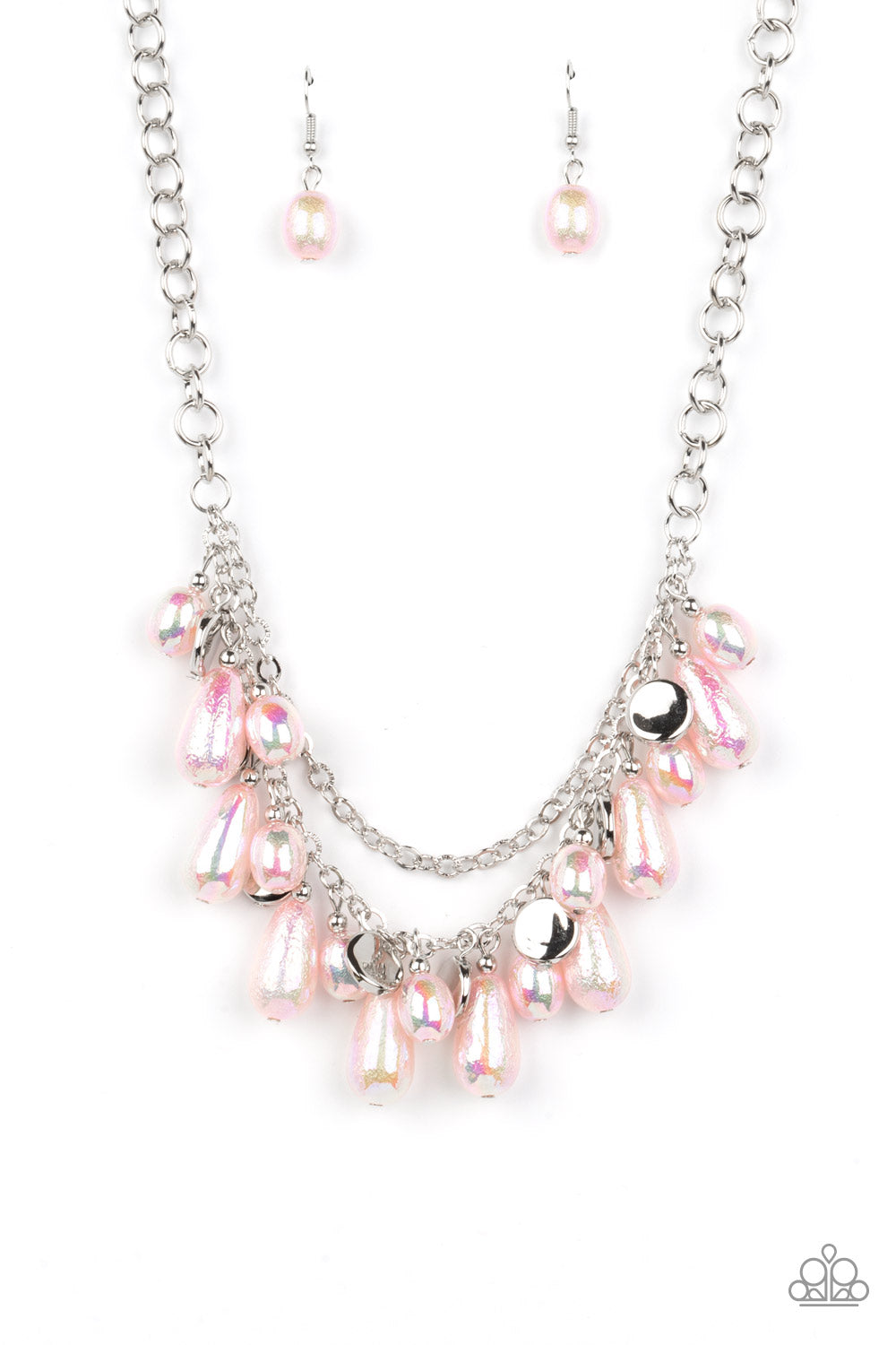 Interstellar Serenity - Pink Paparazzi Necklace