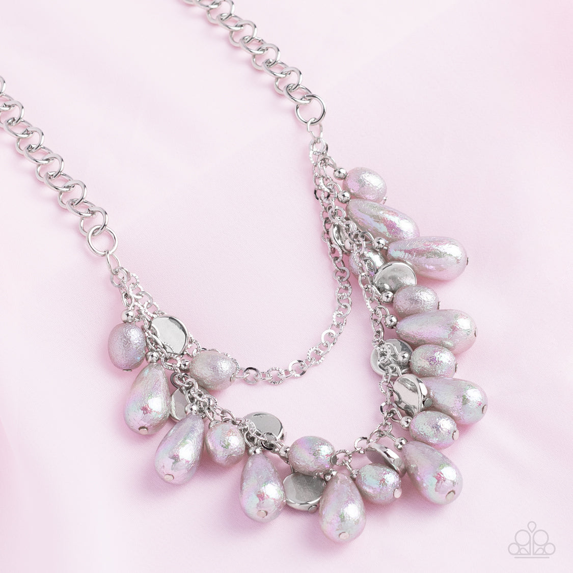 Interstellar Serenity - Silver Paparazzi Necklace