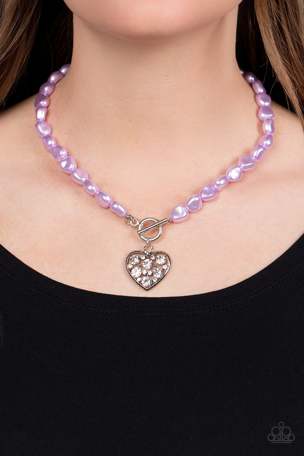 Color Me Smitten - Purple Paparazzi Necklace