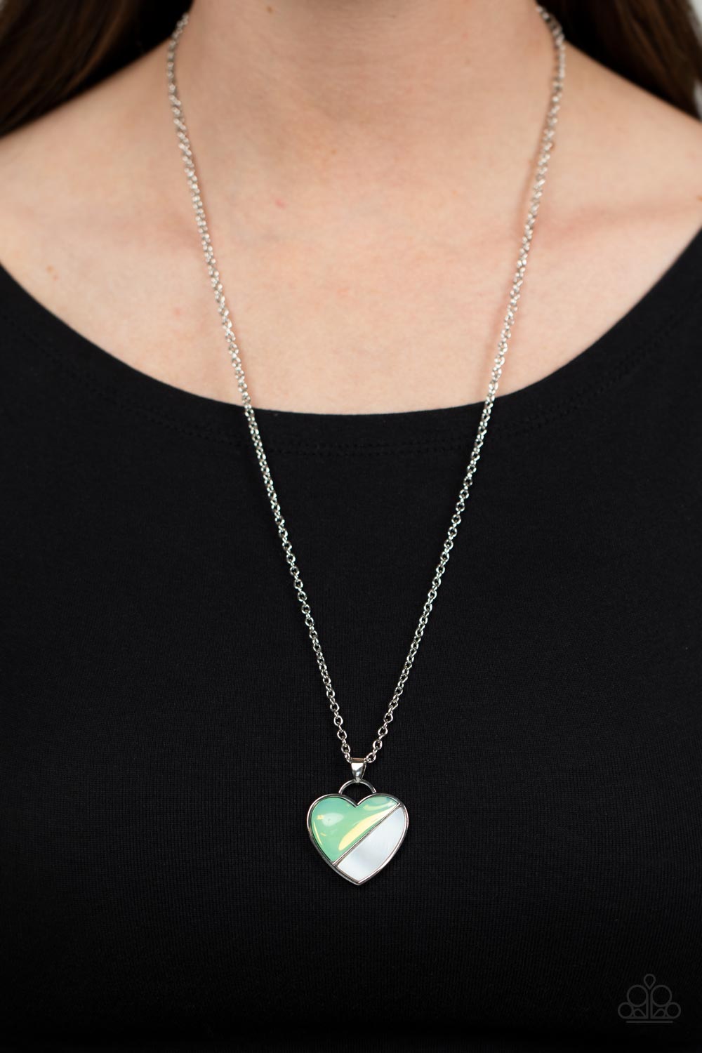 Nautical Romance - Green Paparazzi Necklace