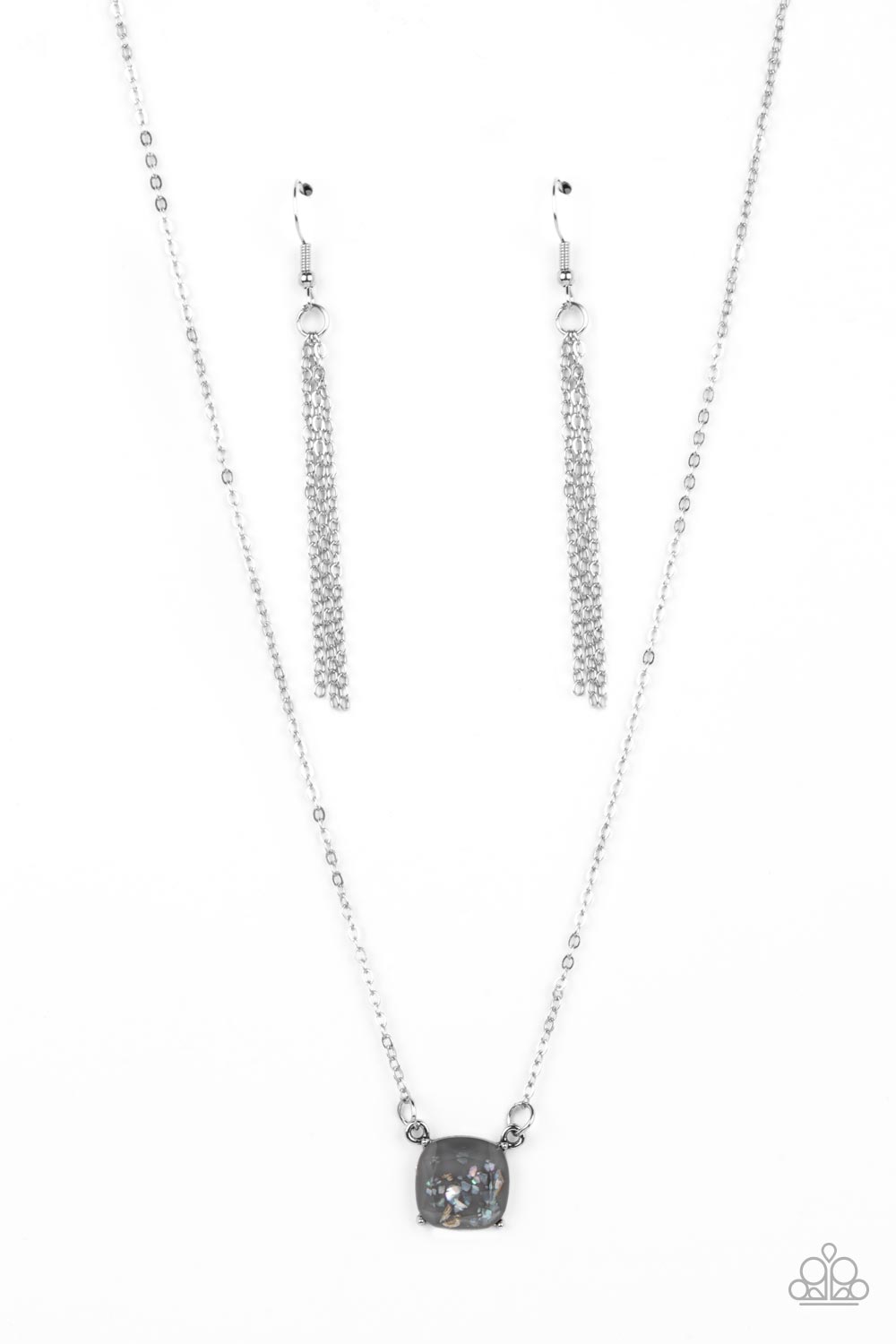 Coral Coasts - Silver Paparazzi Necklace