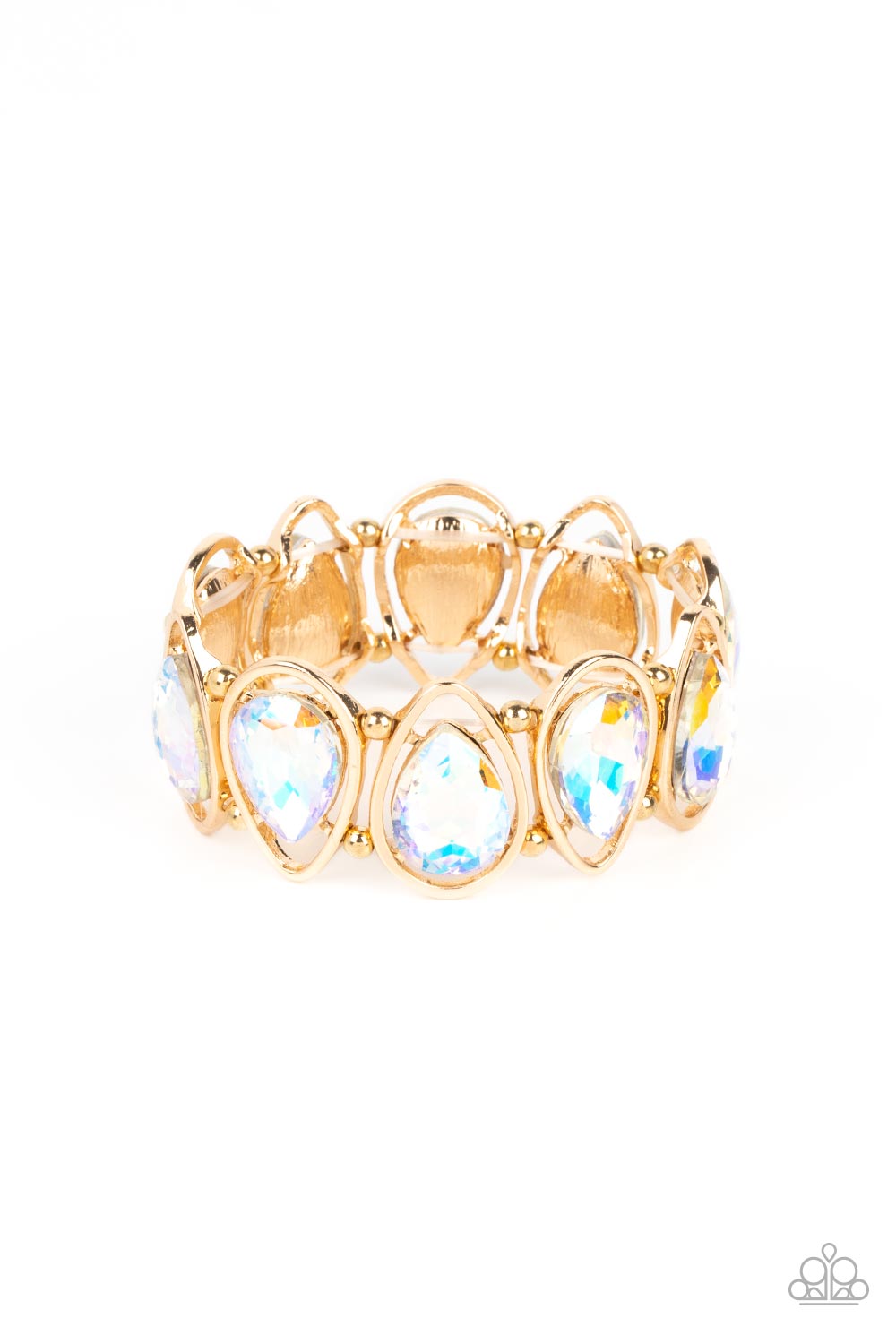 The Sparkle Society - Gold Paparazzi Bracelet