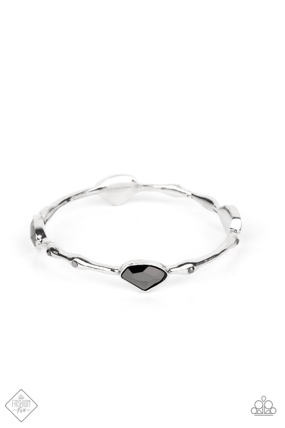 Chiseled Craze Silver Paparazzi Fashion Fix Bracelet