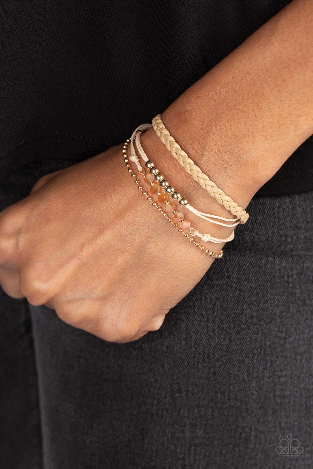 Intergalactic Gamechanger - Gold Paparazzi Bracelet