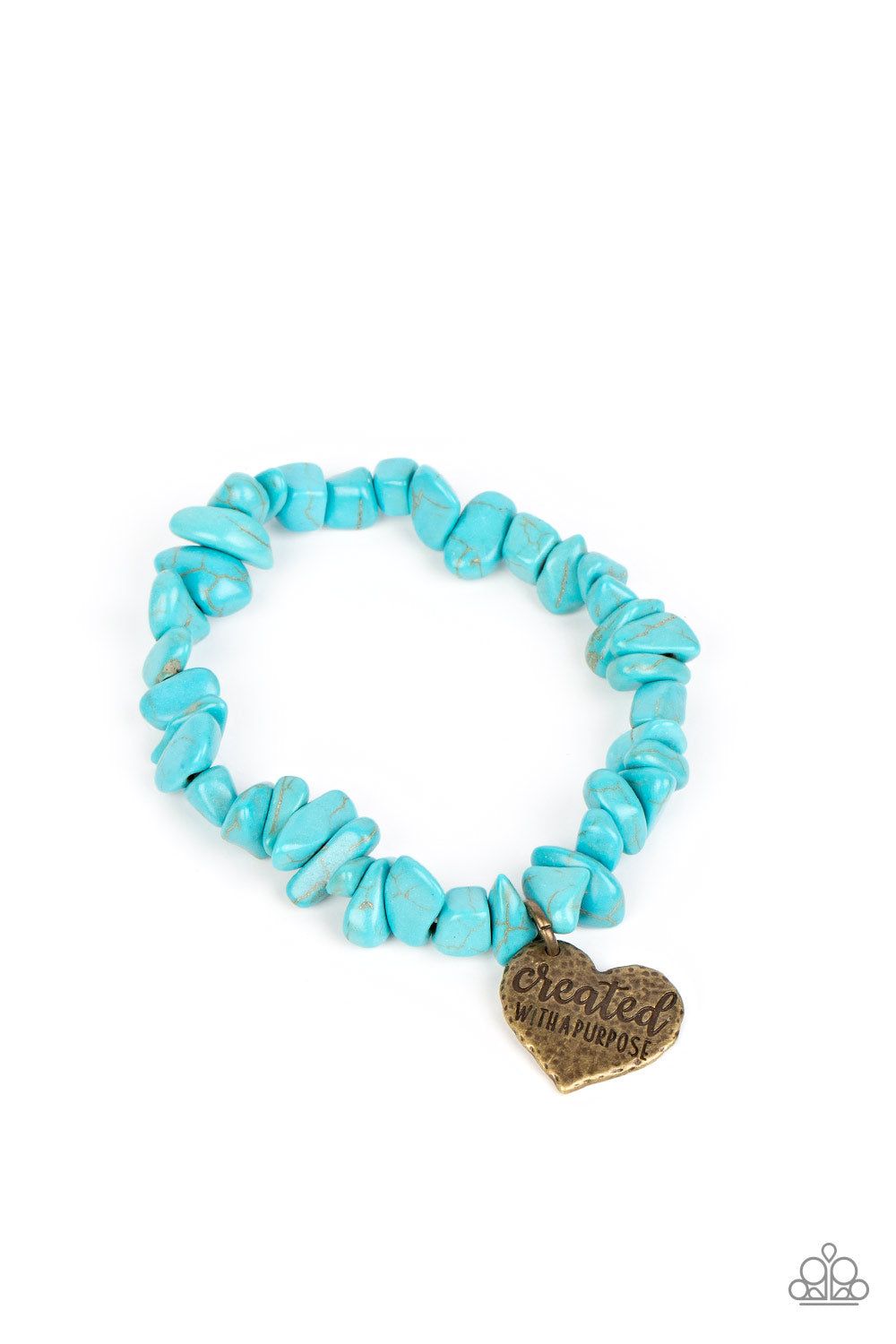 Stony-Hearted - Brass Paparazzi Bracelet