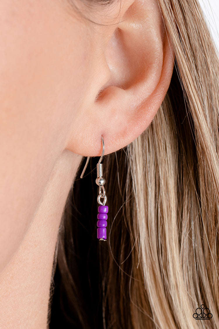 Bewitching Beading - Purple Paparazzi Necklace