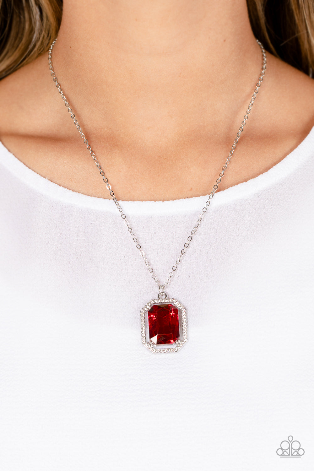 Galloping Gala - Red Paparazzi Necklace