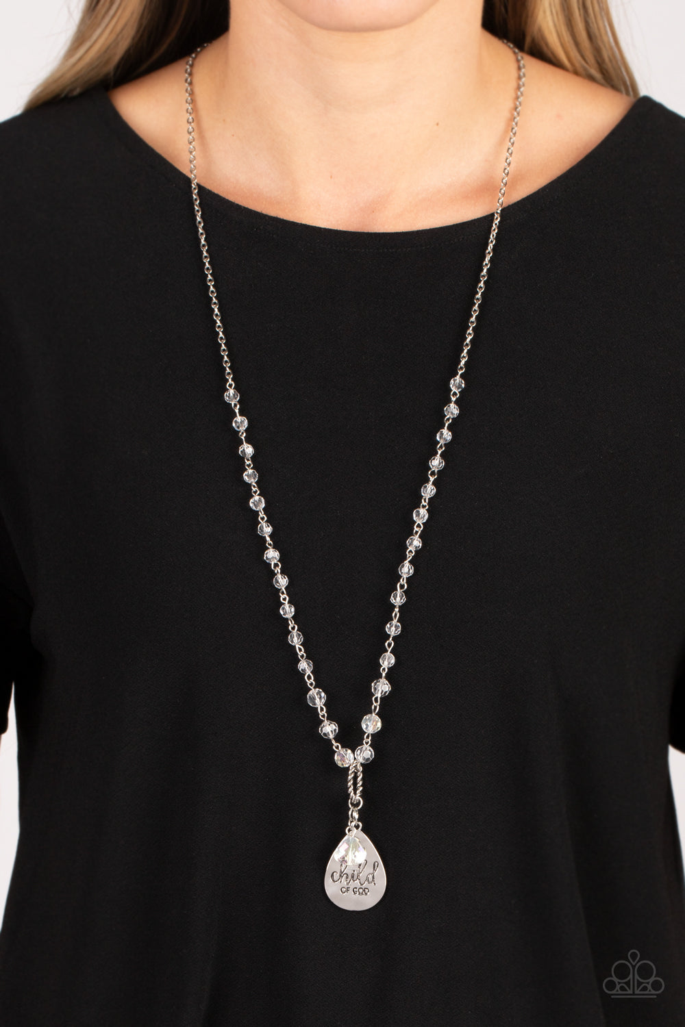 Divine Dance White Paparazzi Necklace