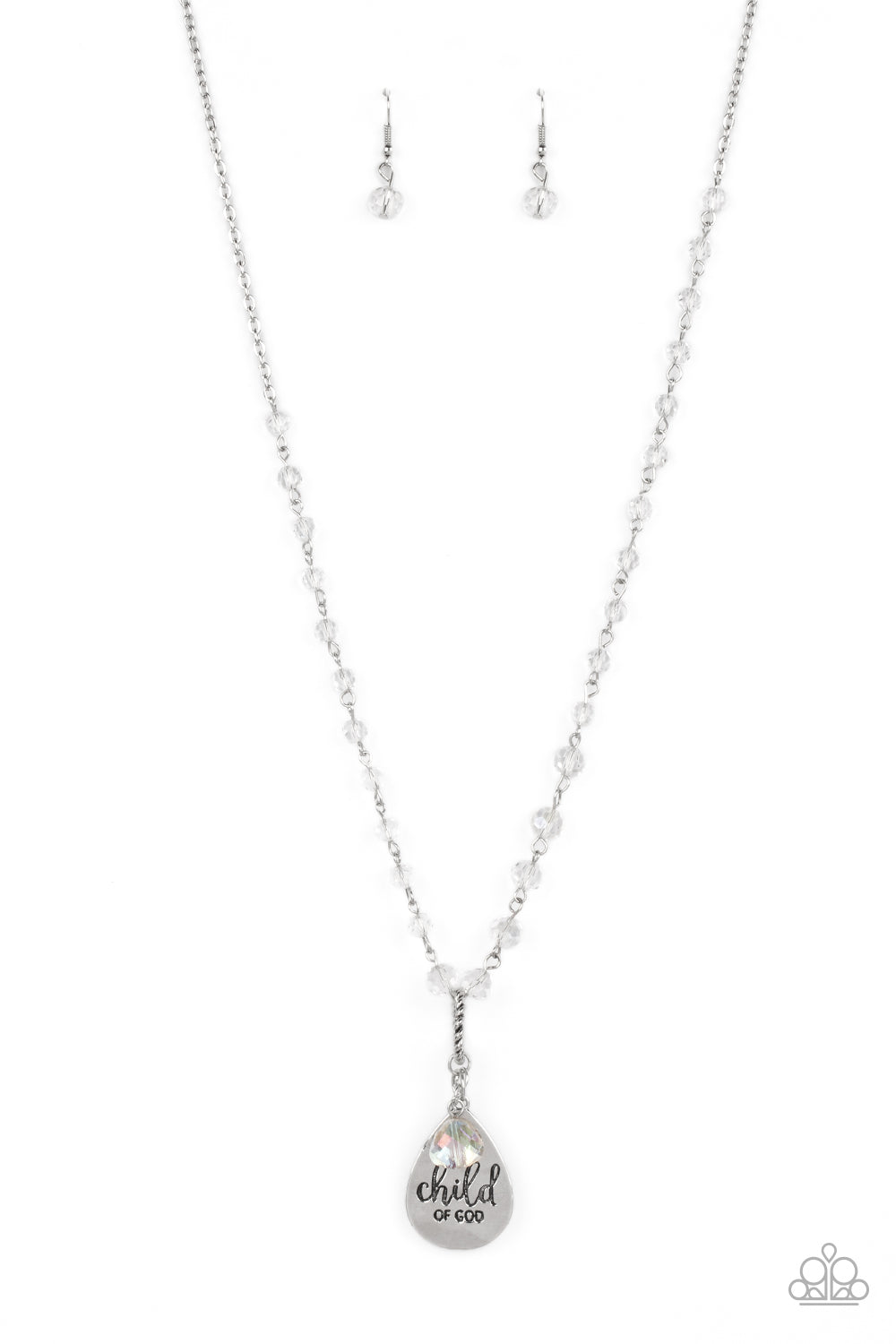Divine Dance White Paparazzi Necklace