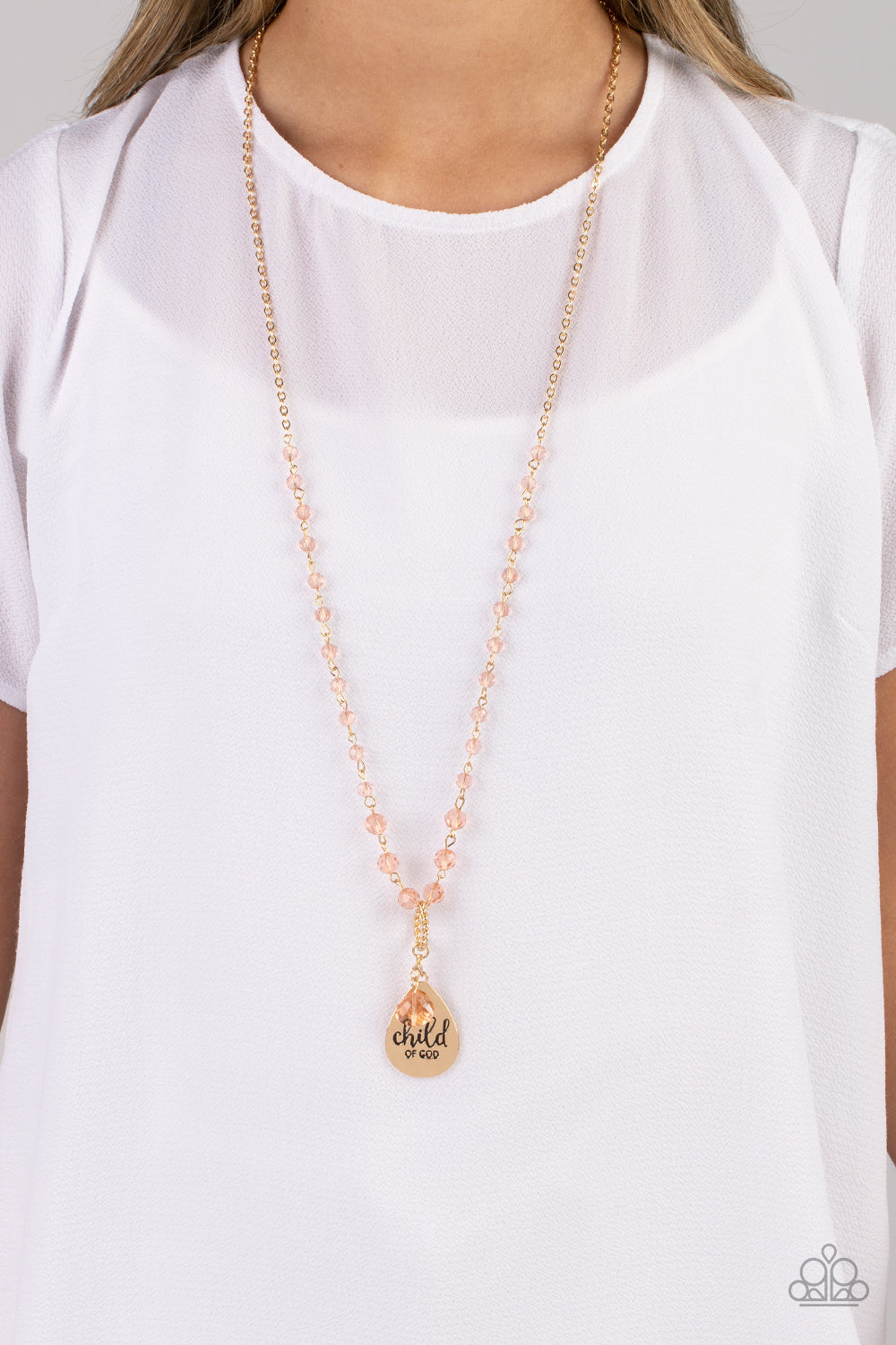 Divine Dance - Gold Paparazzi Necklace