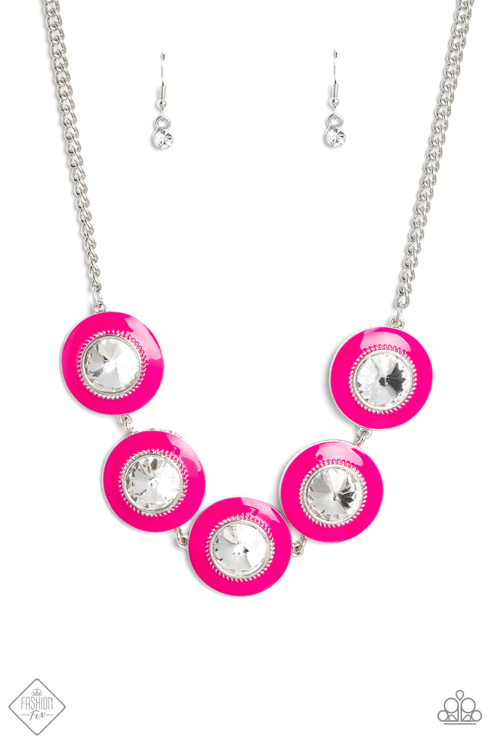Feminine Flair Pink Paparazzi Fashion Fix Necklace