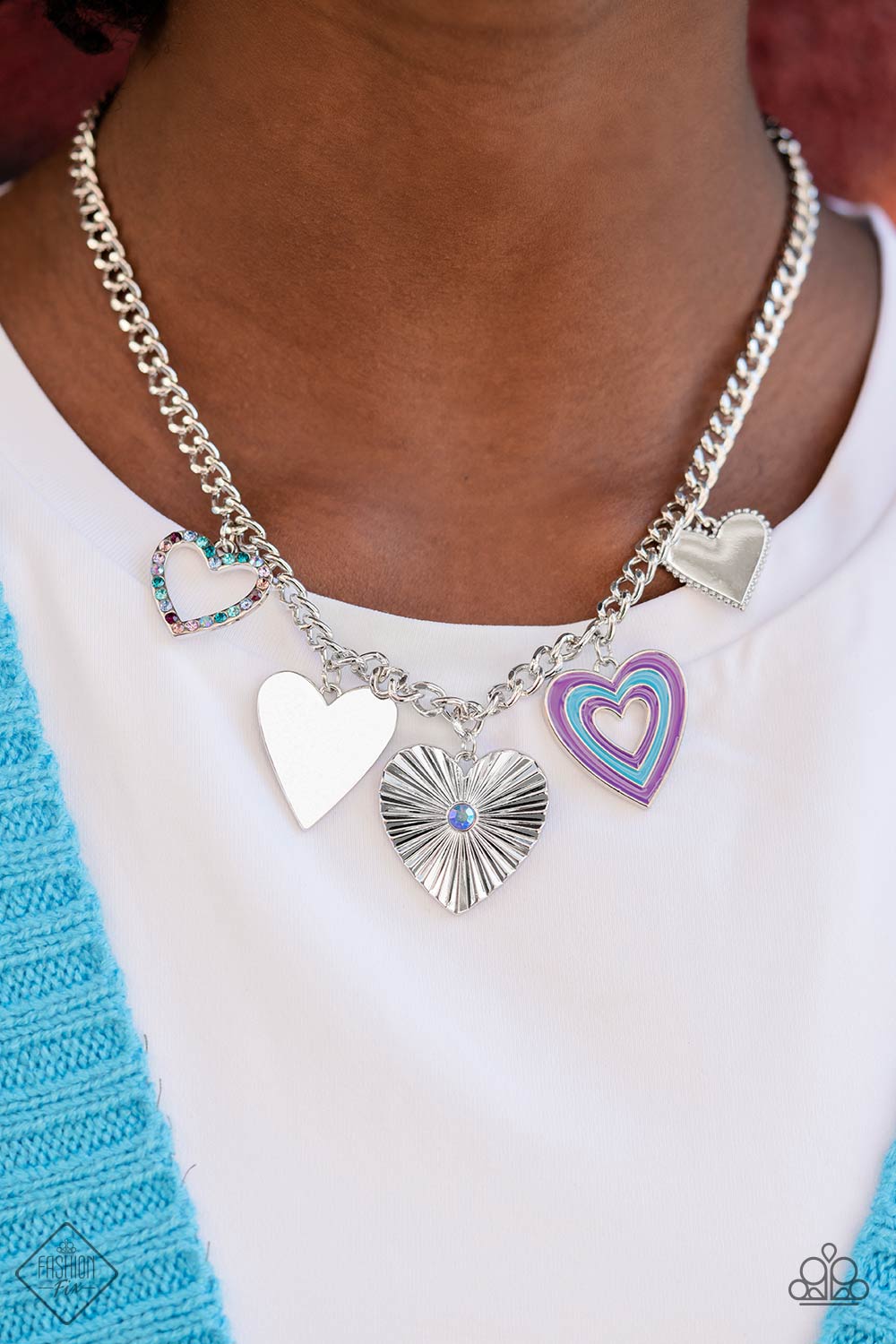 Retro Rhapsody Multi Paparazzi Fashion Fix Necklace