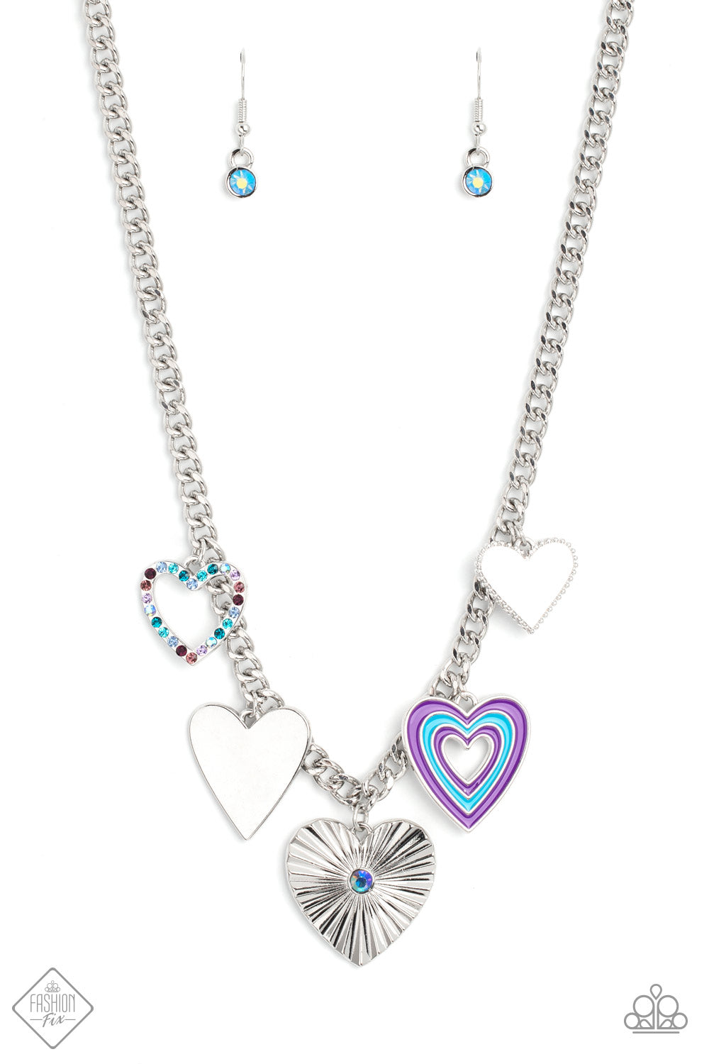 Retro Rhapsody Multi Paparazzi Fashion Fix Necklace