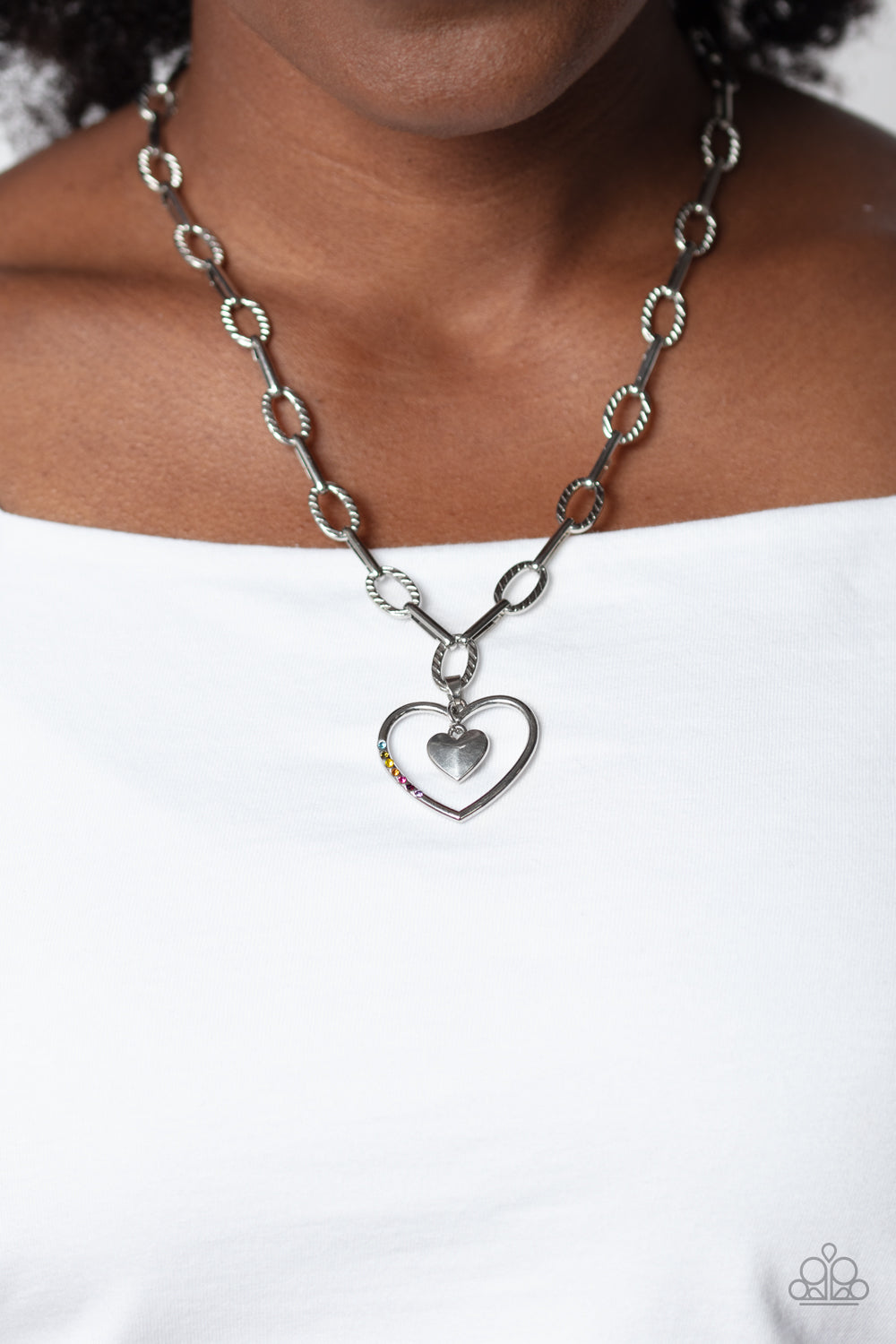 Refulgent Romance - Multi Paparazzi Necklace