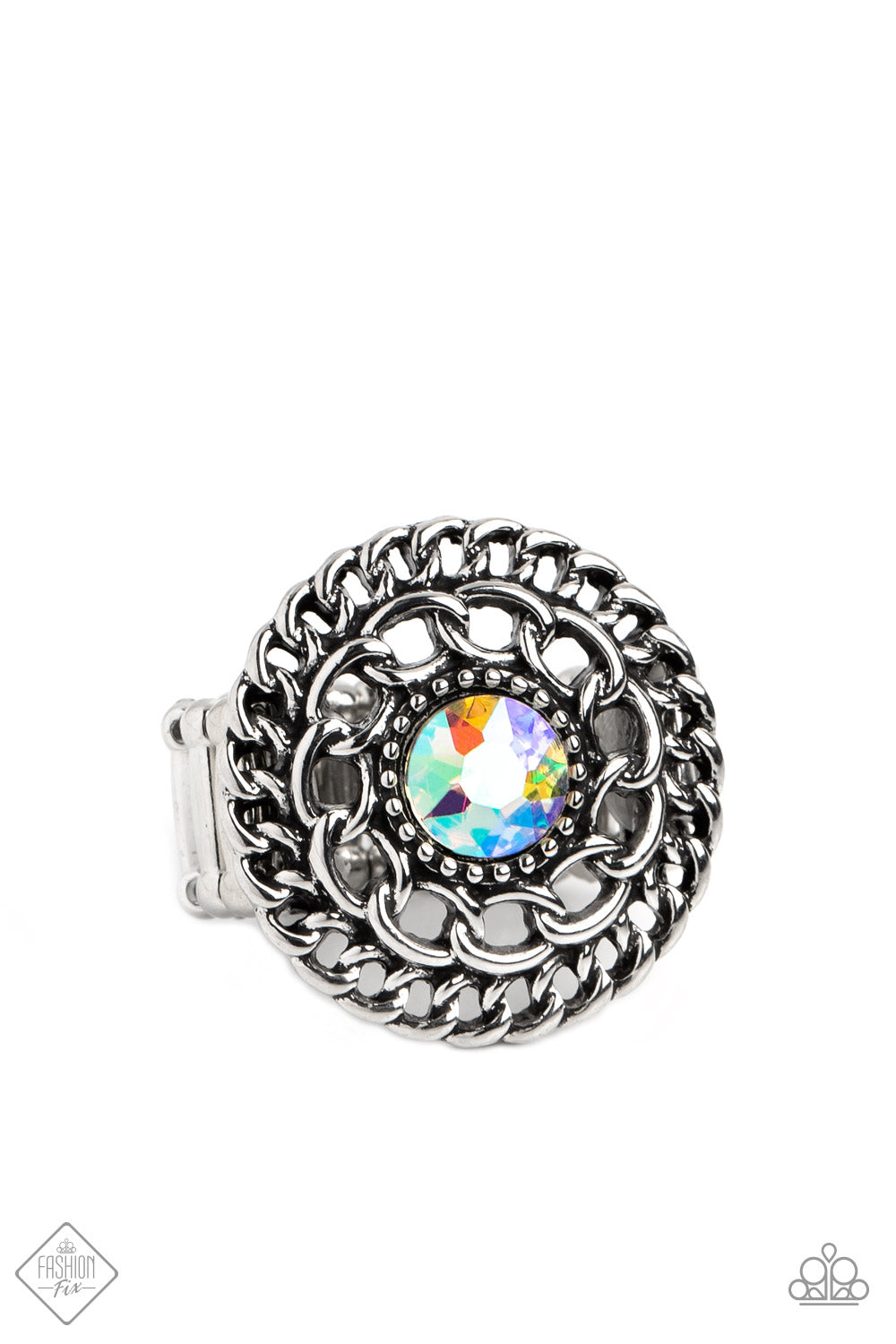 Botanical Backdrop Orange Paparazzi Fashion Fix Ring
