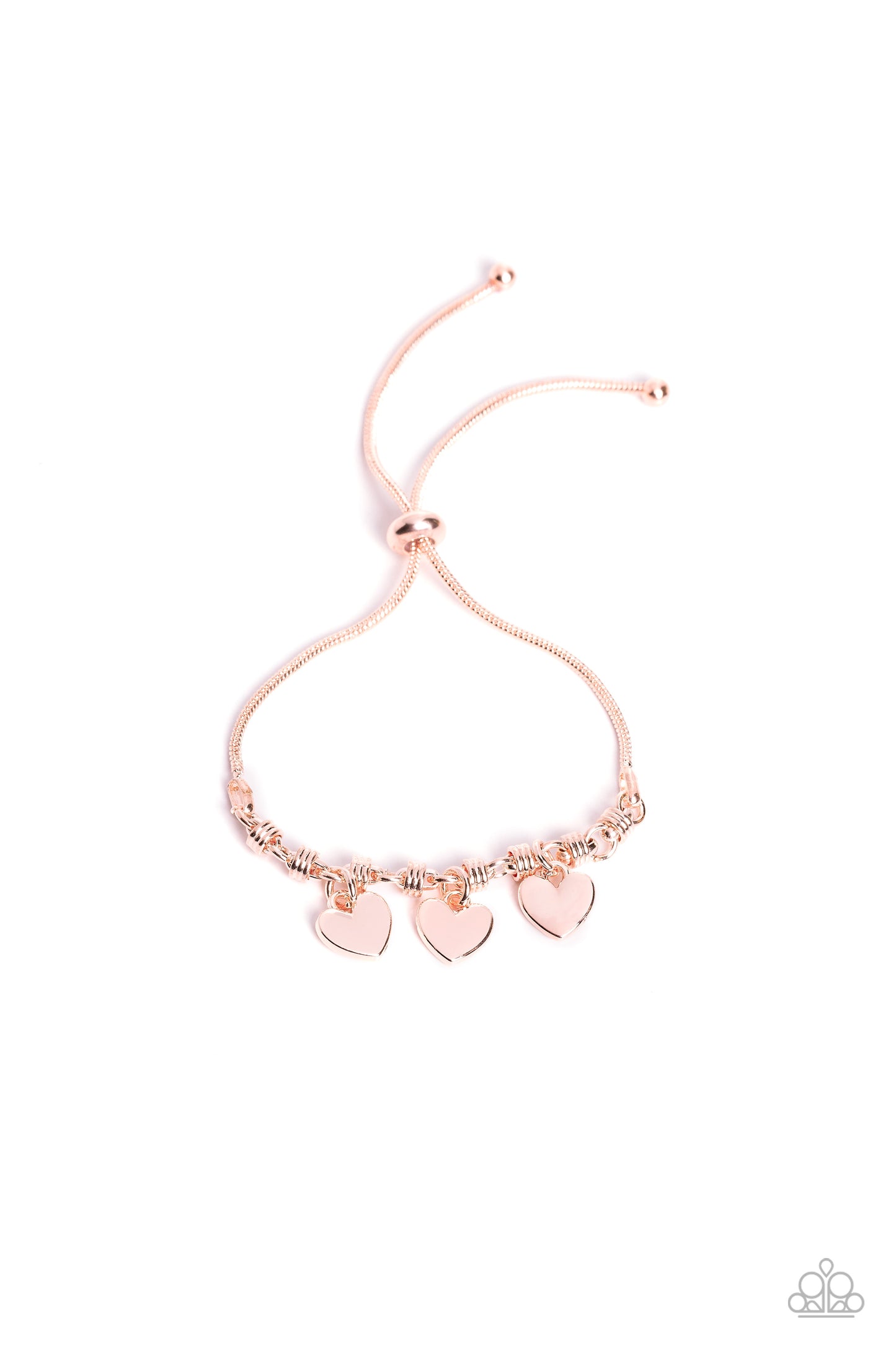 Romance Tale - Rose Gold Paparazzi Bracelet