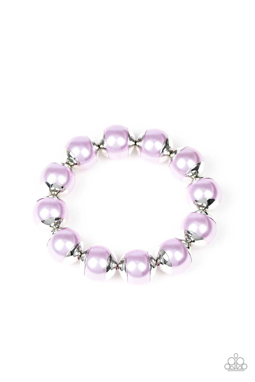 One Woman Show STOPPER Purple Paparazzi Bracelet