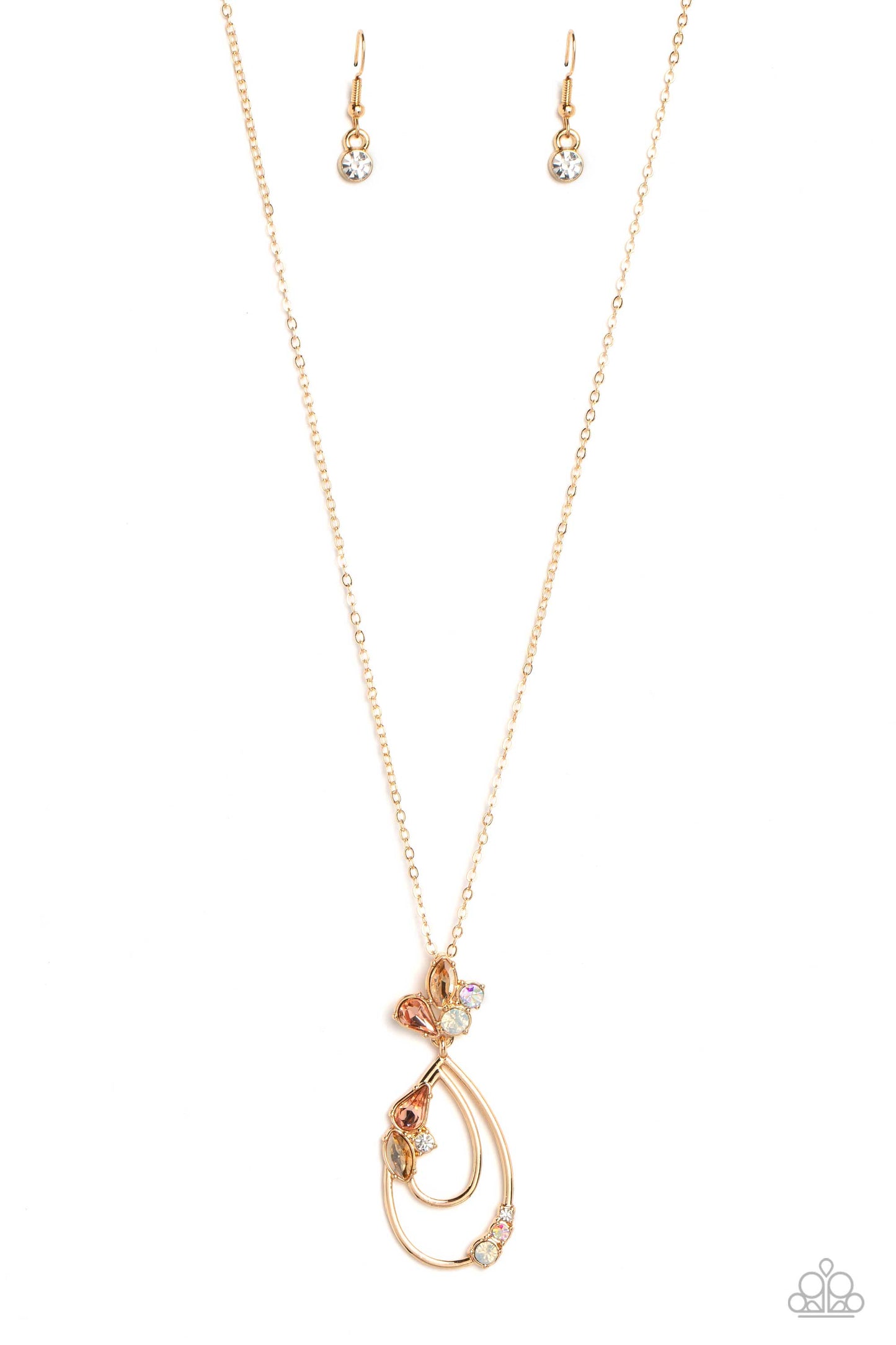 Sleek Sophistication - Gold Paparazzi Necklace