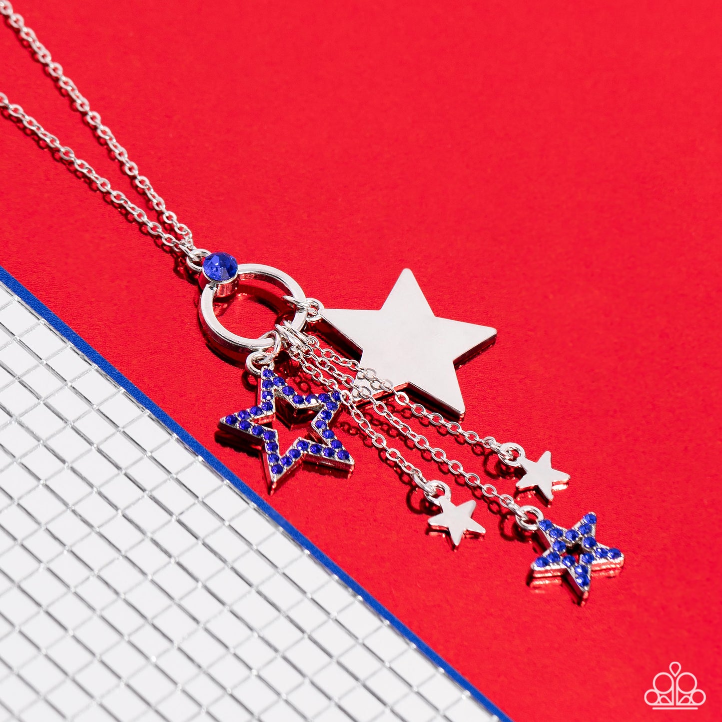 Starry Statutes - Blue Paparazzi Necklace