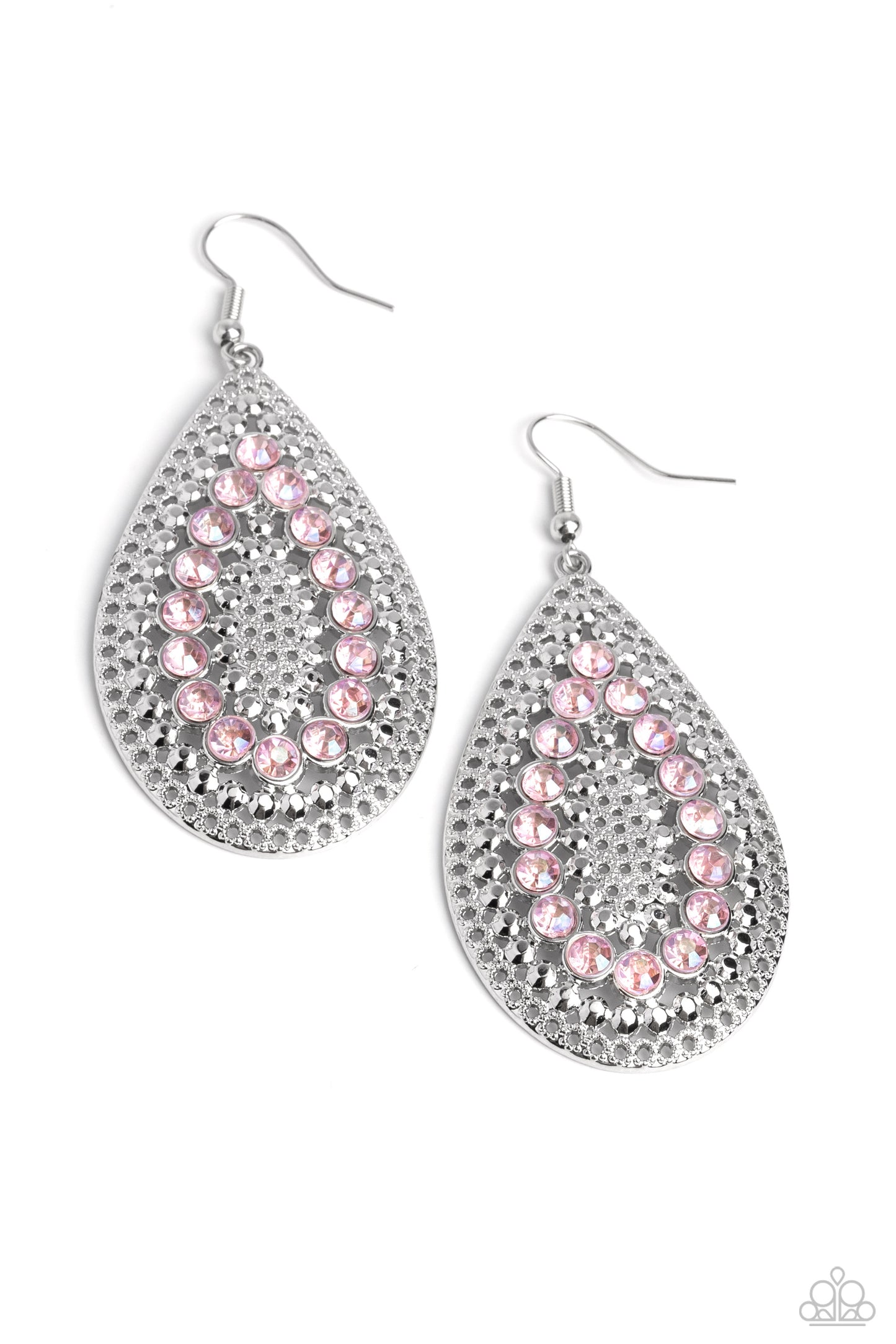 Spirited Socialite - Pink Earrings