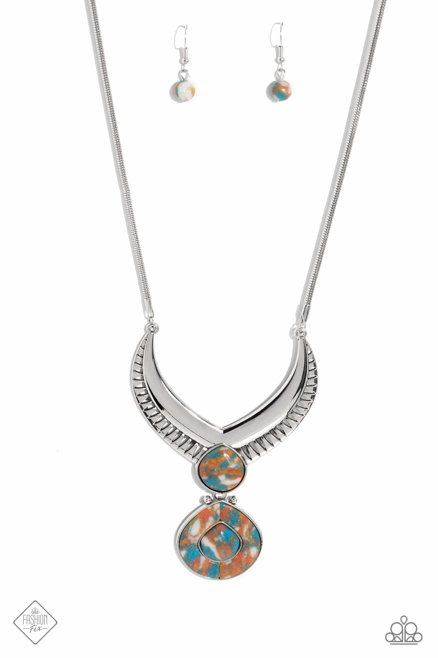 I CLAN See Clearly Now Brown Paparazzi Fashion Fix Necklace