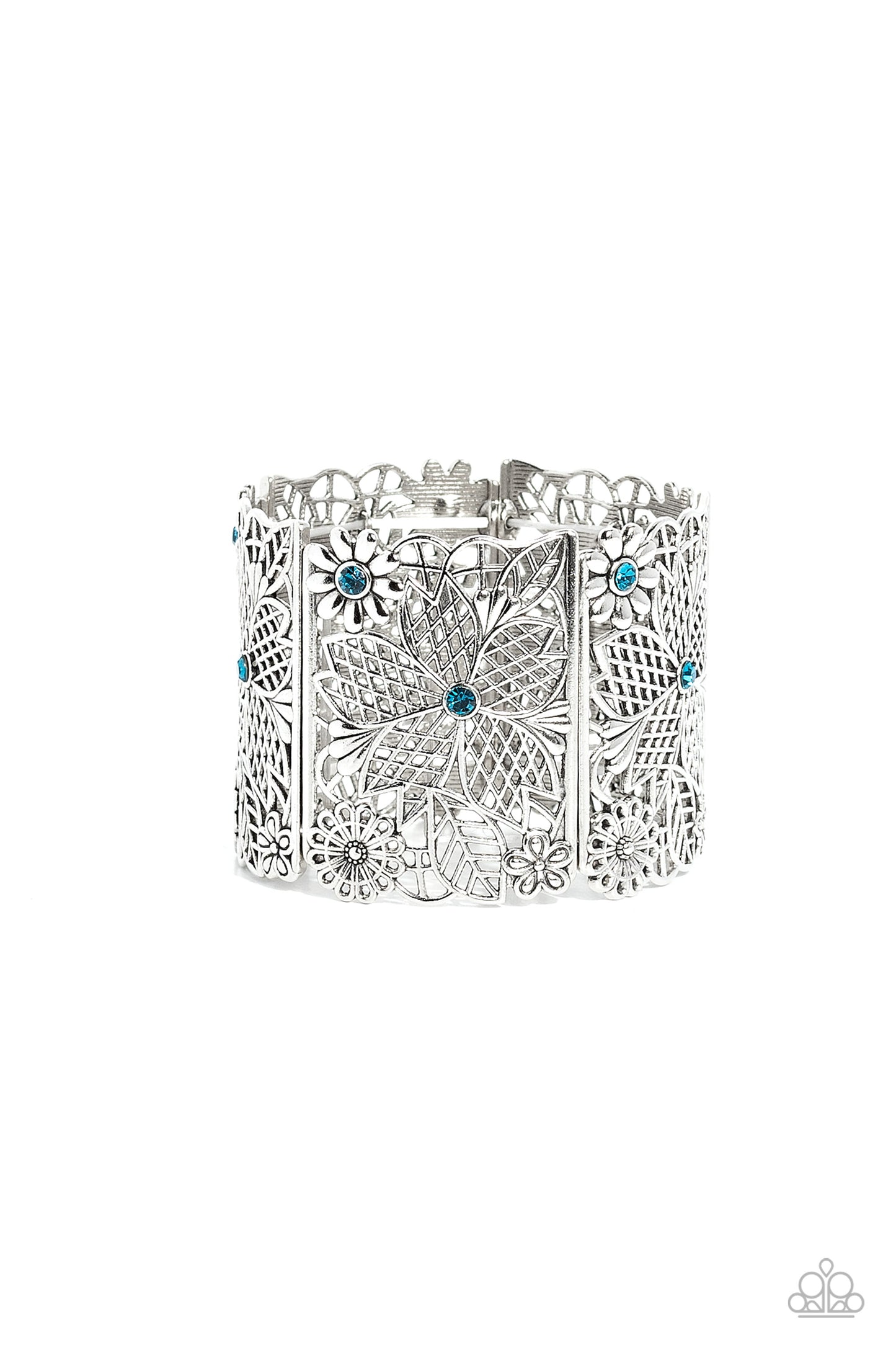 Garden City - Blue Paparazzi Bracelet