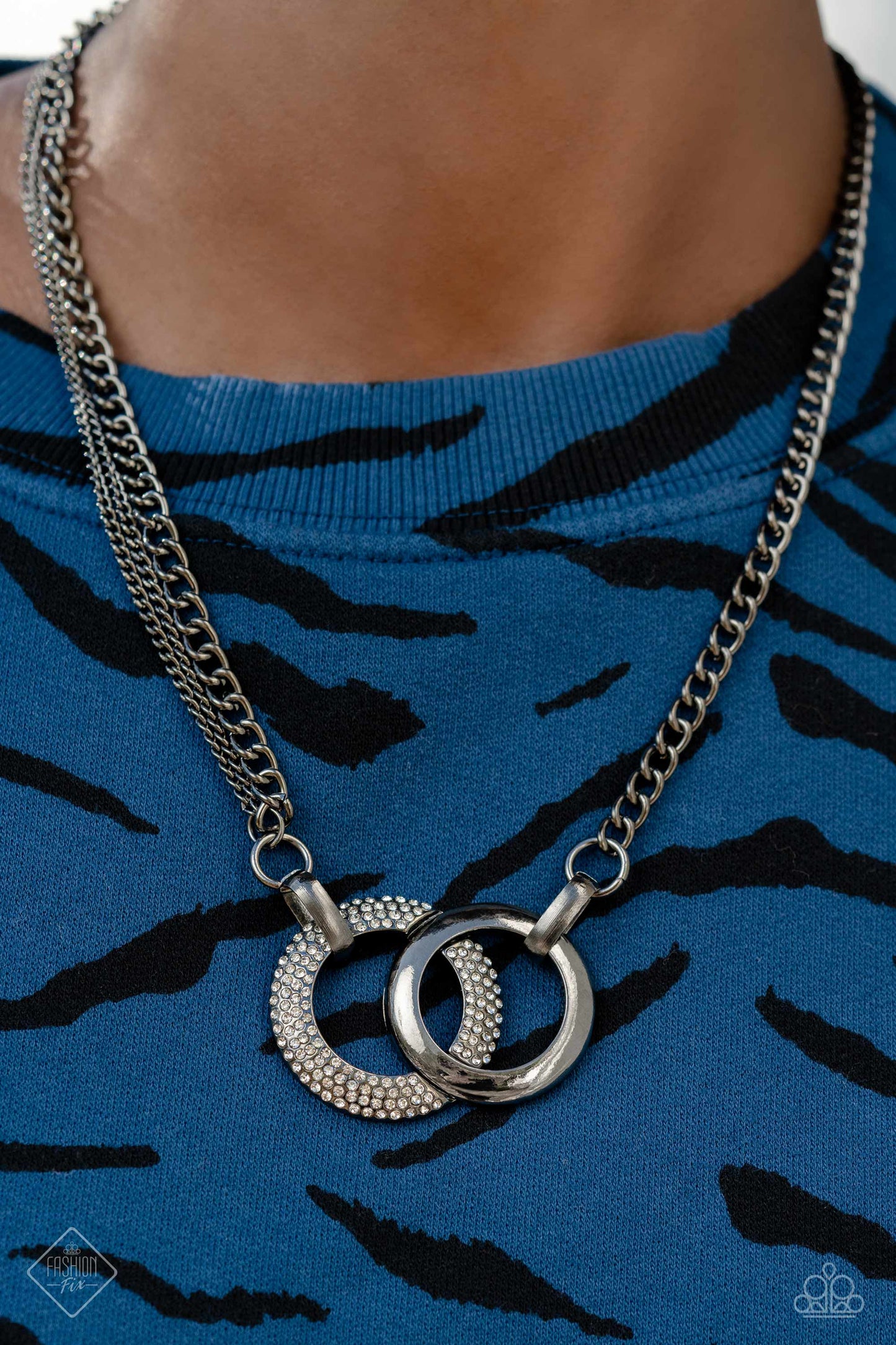 Phenomenal Powerhouse Black Paparazzi Fashion Fix Necklace