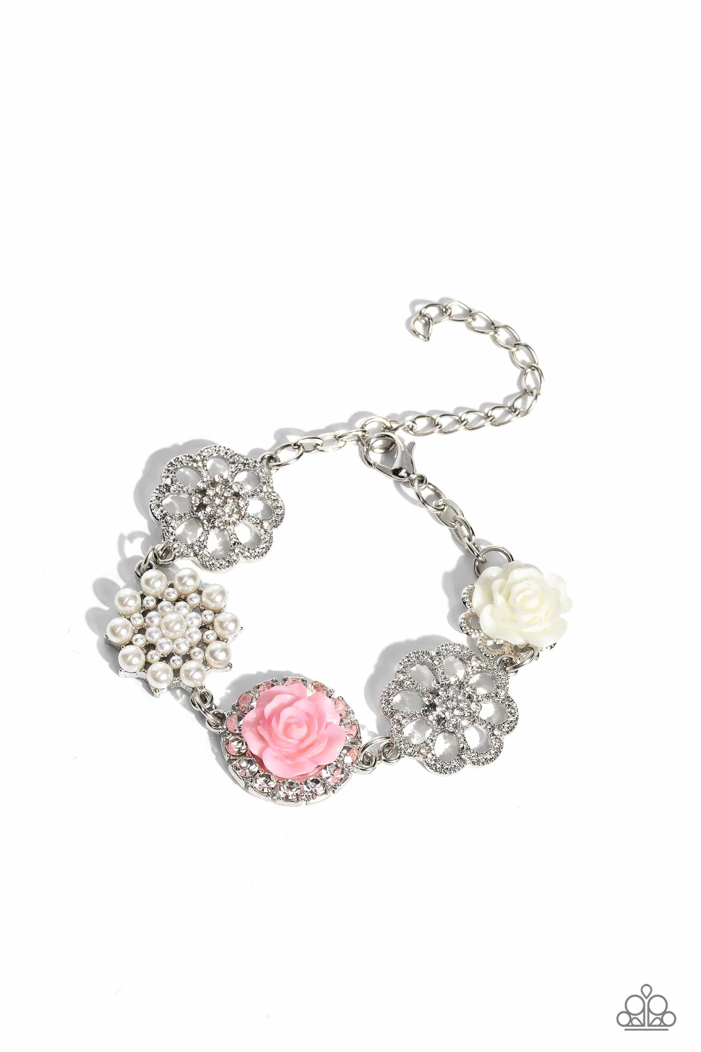 Tea Party Theme - Pink Paparazzi Life of the Party Bracelet