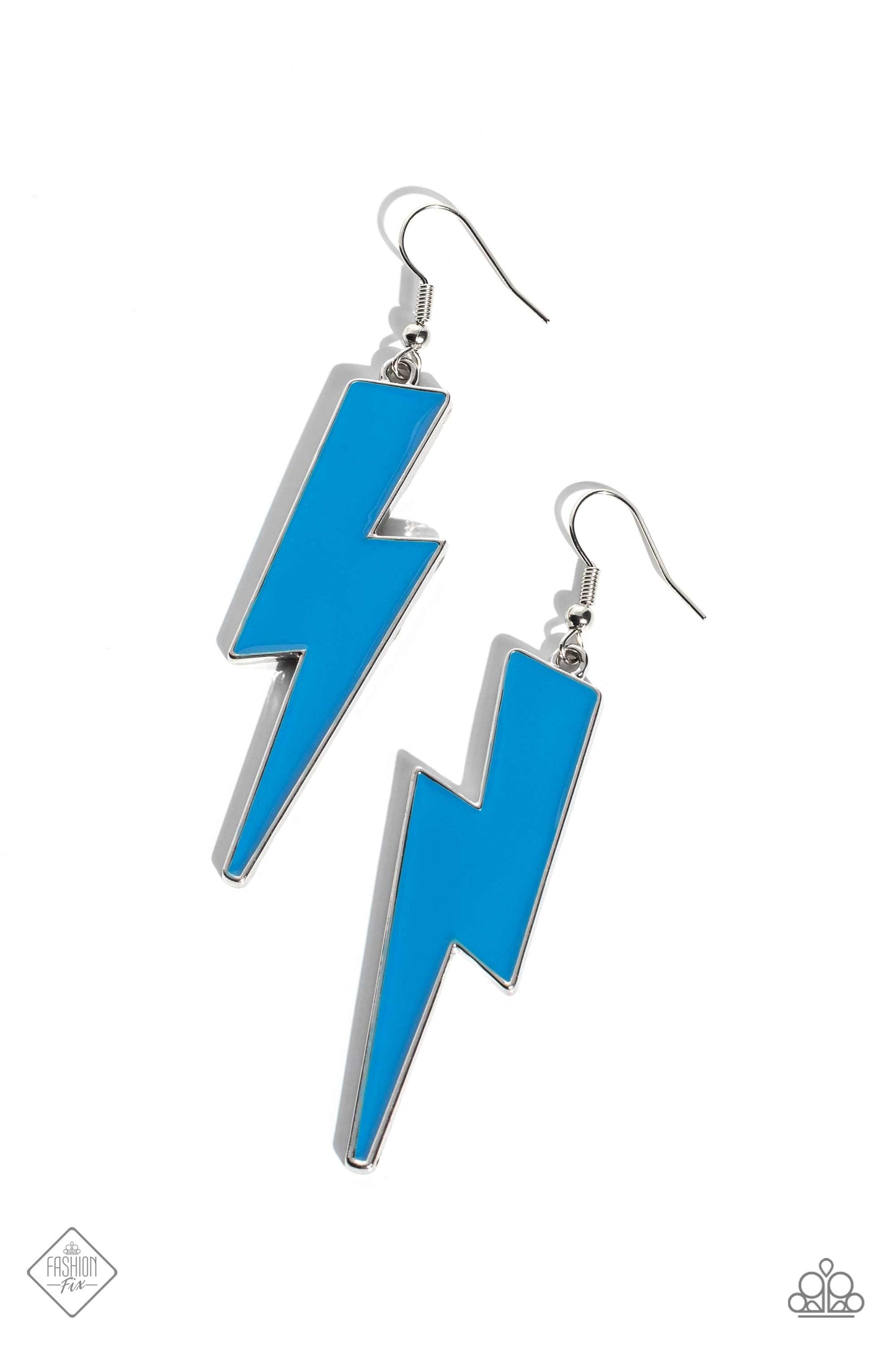 Rad Revive Blue Paparazzi Fashion Fix Earrings