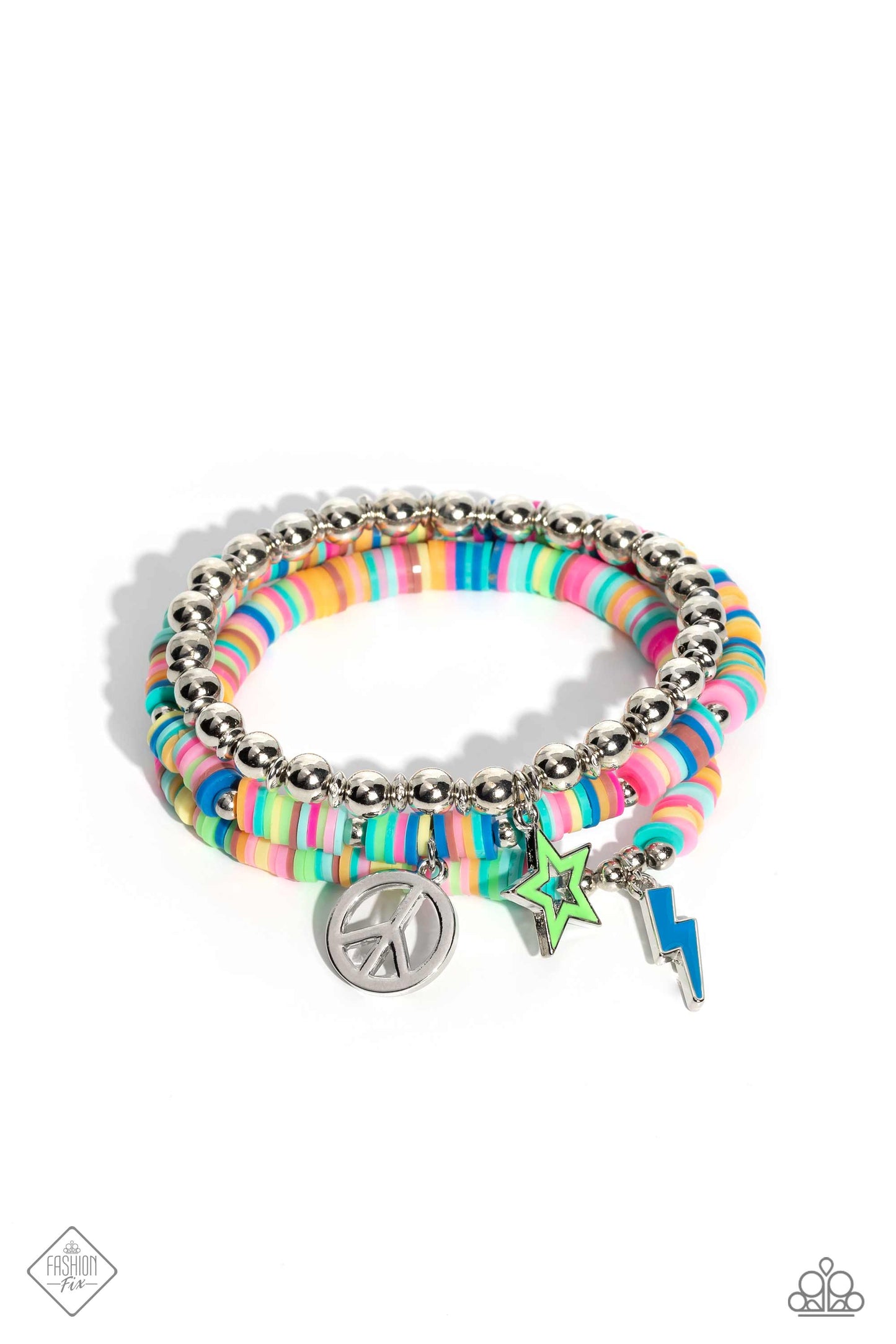 Far Out Fashion Multi Paparazzi Fashion Fix Bracelet