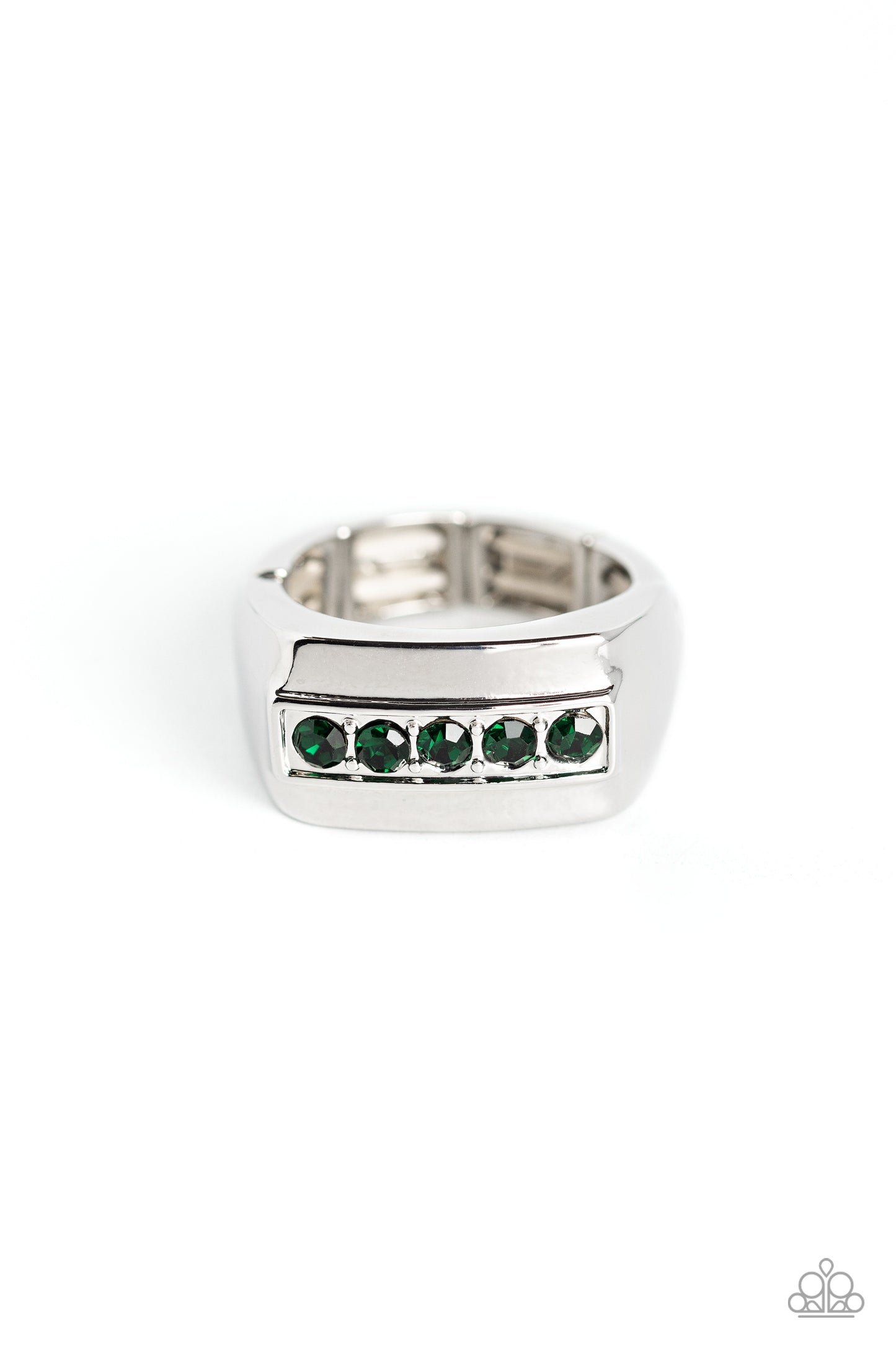 BRAWL For One - Green Paparazzi Urban Ring
