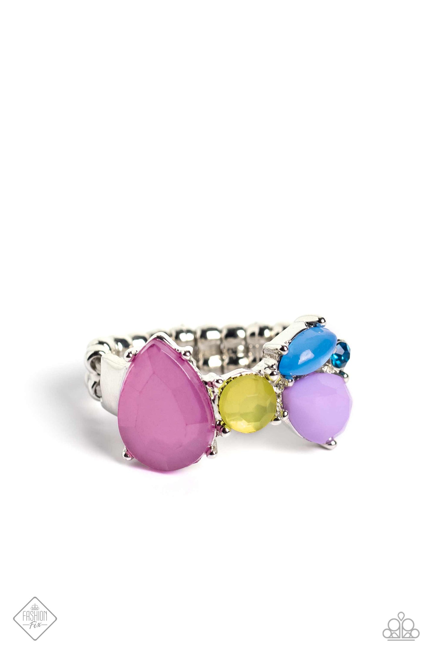 Elaborate Exhibition - Multi Paparazzi Fashion Fix Ring