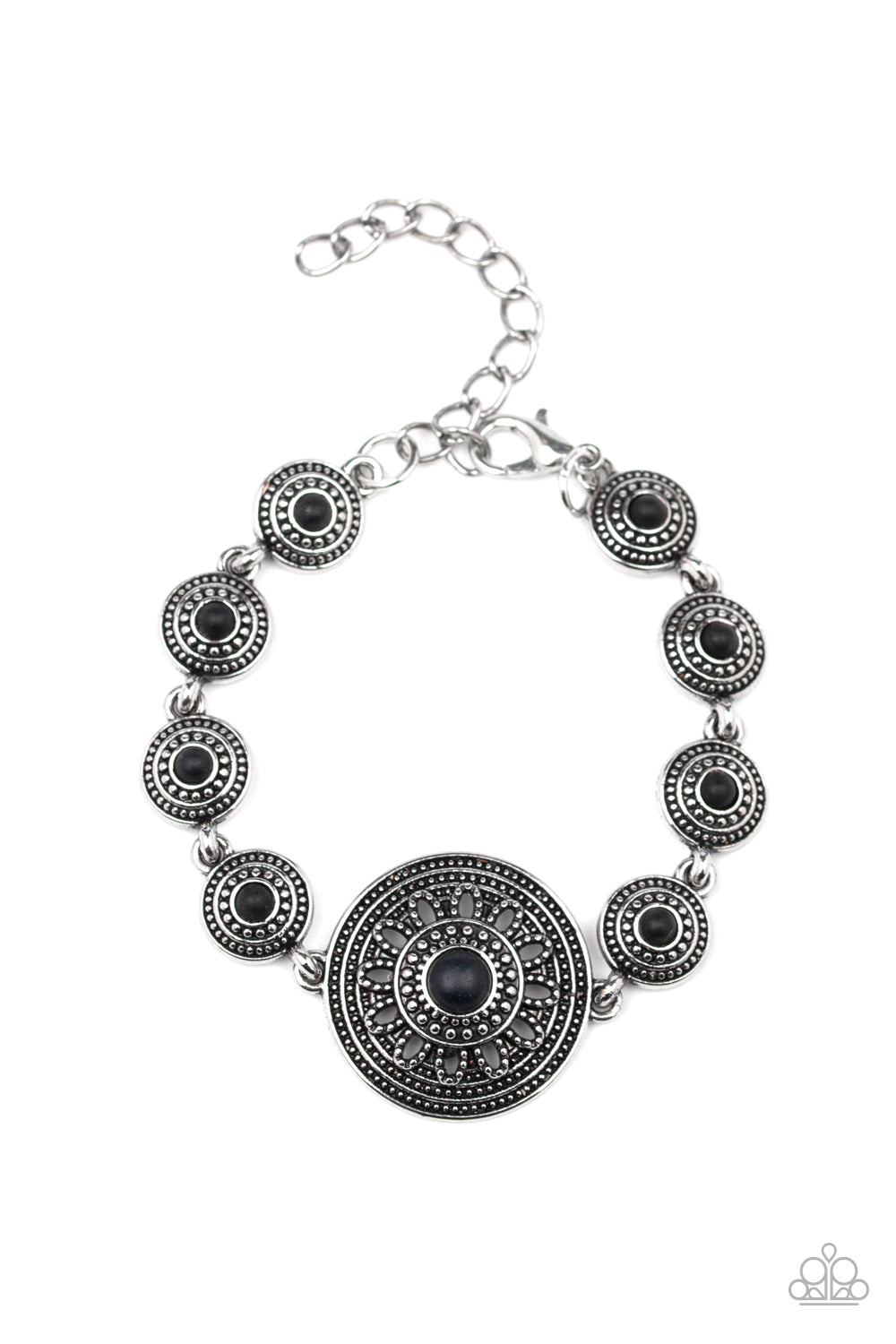 Rustic Renegade - Black Paparazzi Bracelet