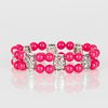 Daisy Debutante Pink Paparazzi Bracelet