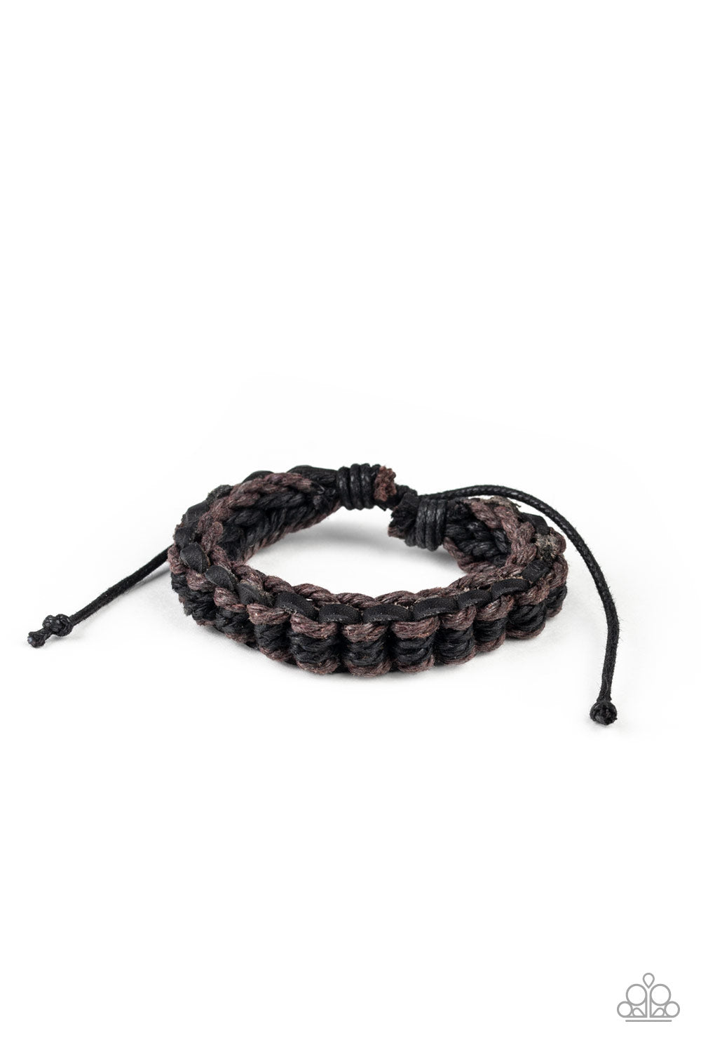 WEAVE It To Me - Black Paparazzi Bracelet
