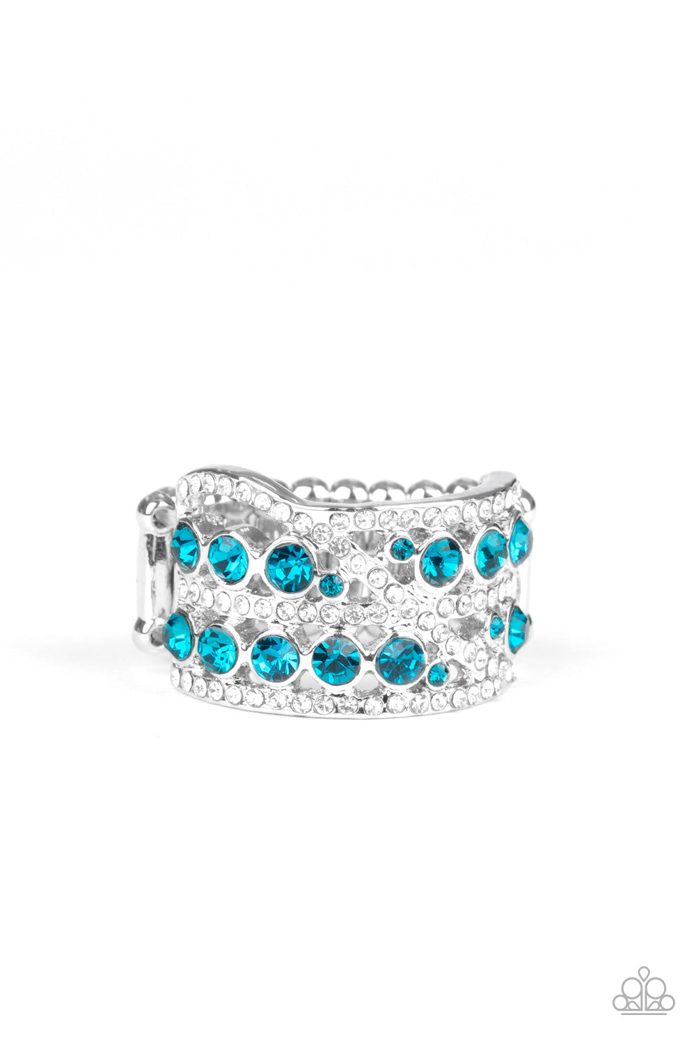 Paparazzi Elegant Effervescence - Blue Ring