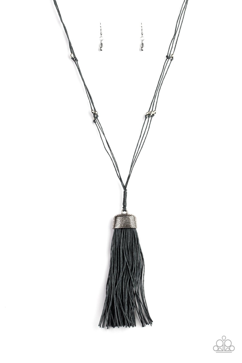 Brush It Off Silver Paparazzi Necklace