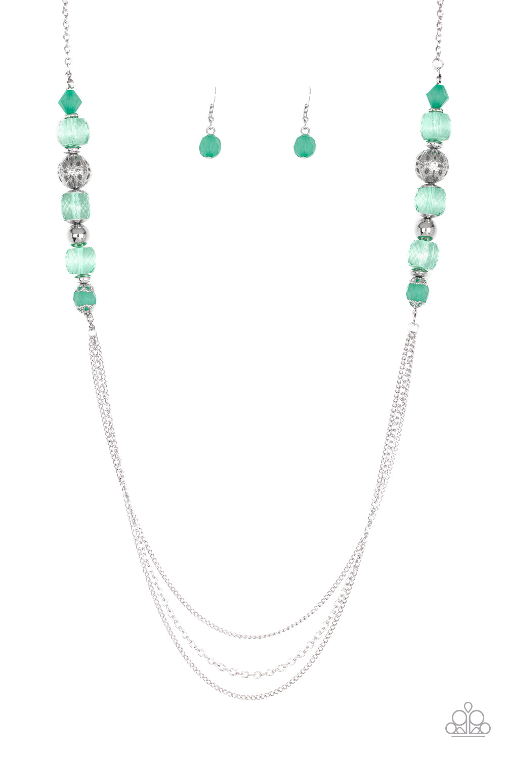 Native New Yorker - Green Paparazzi Necklace